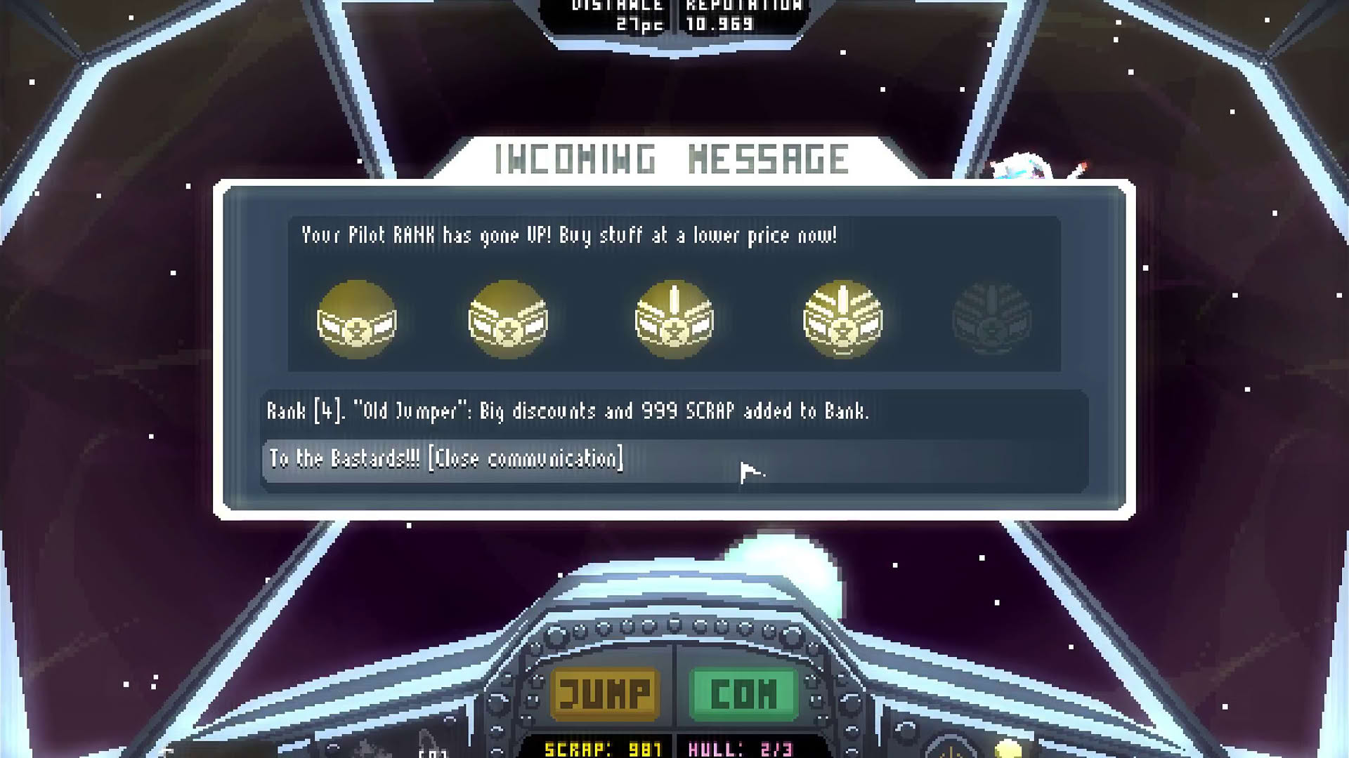 Screenshot for Next jump: Shmup Tactics