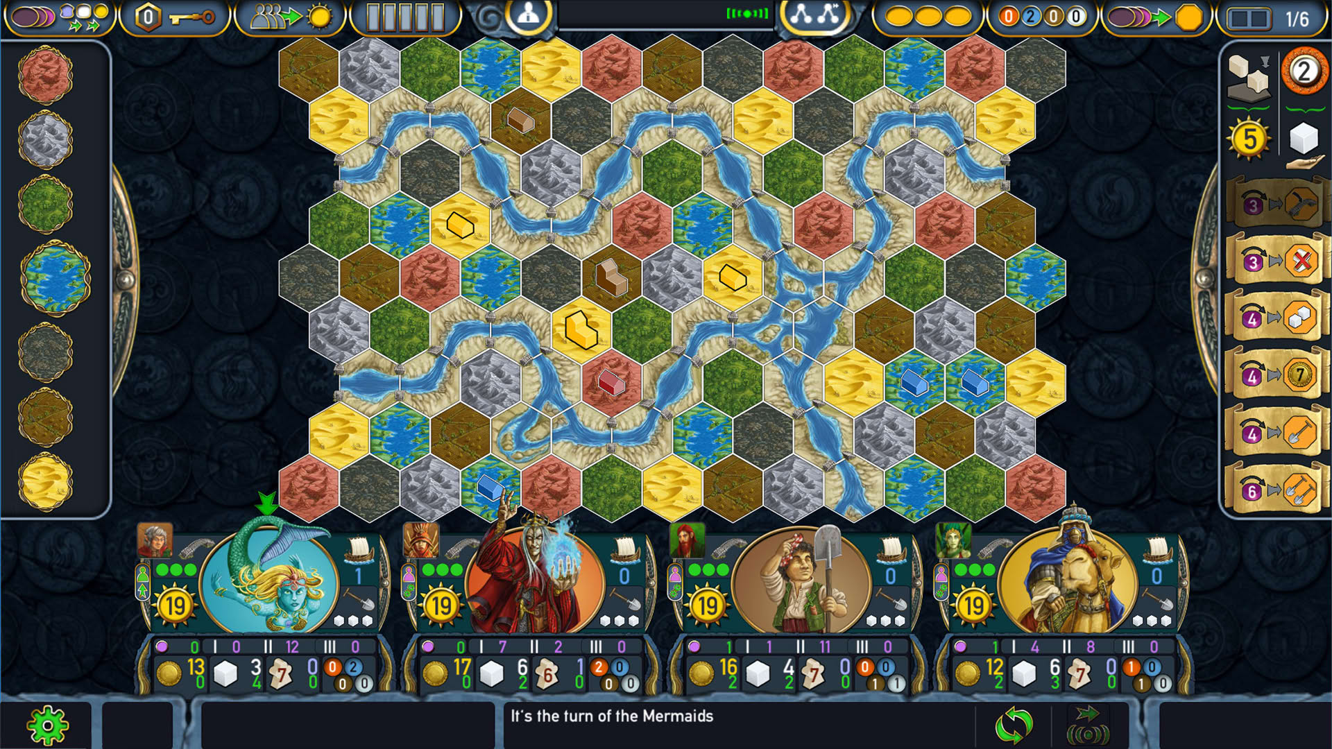 Screenshot for Terra Mystica