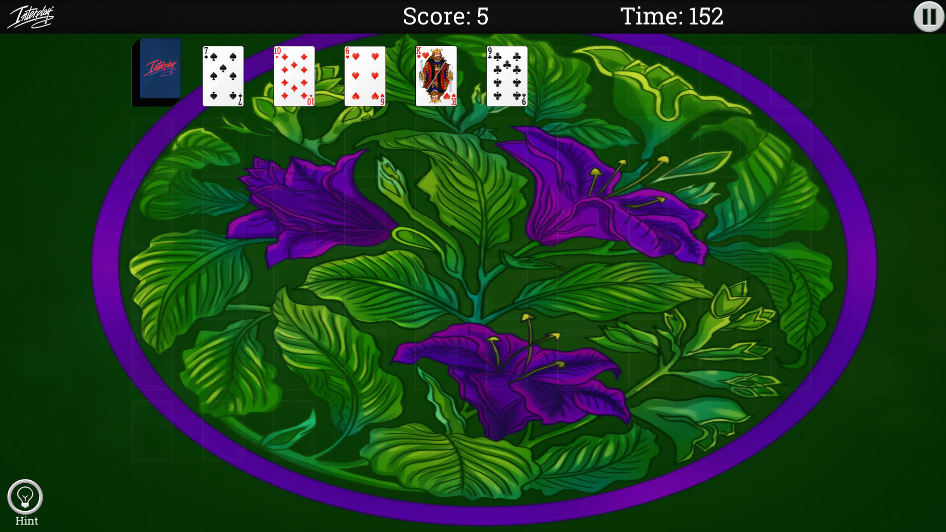 Screenshot for Interplay Solitaire