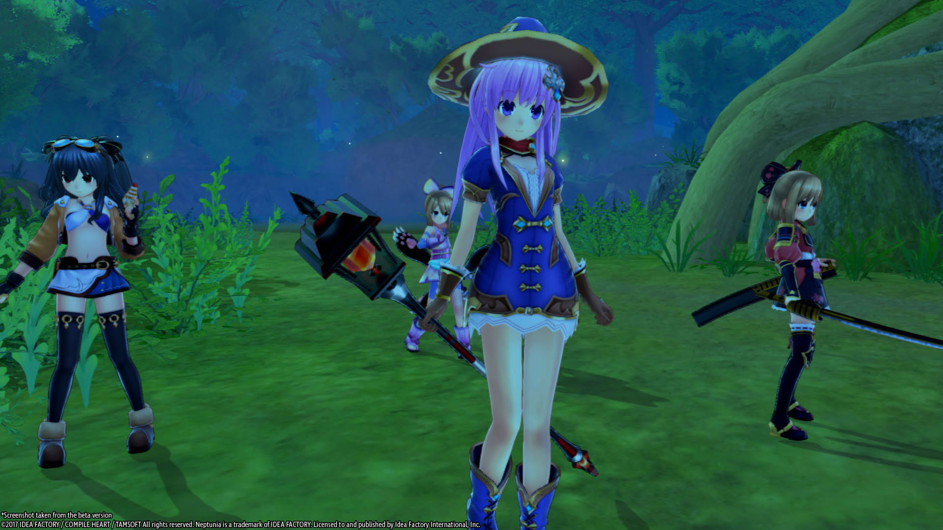 Screenshot for Cyberdimension Neptunia: 4 Goddesses Online