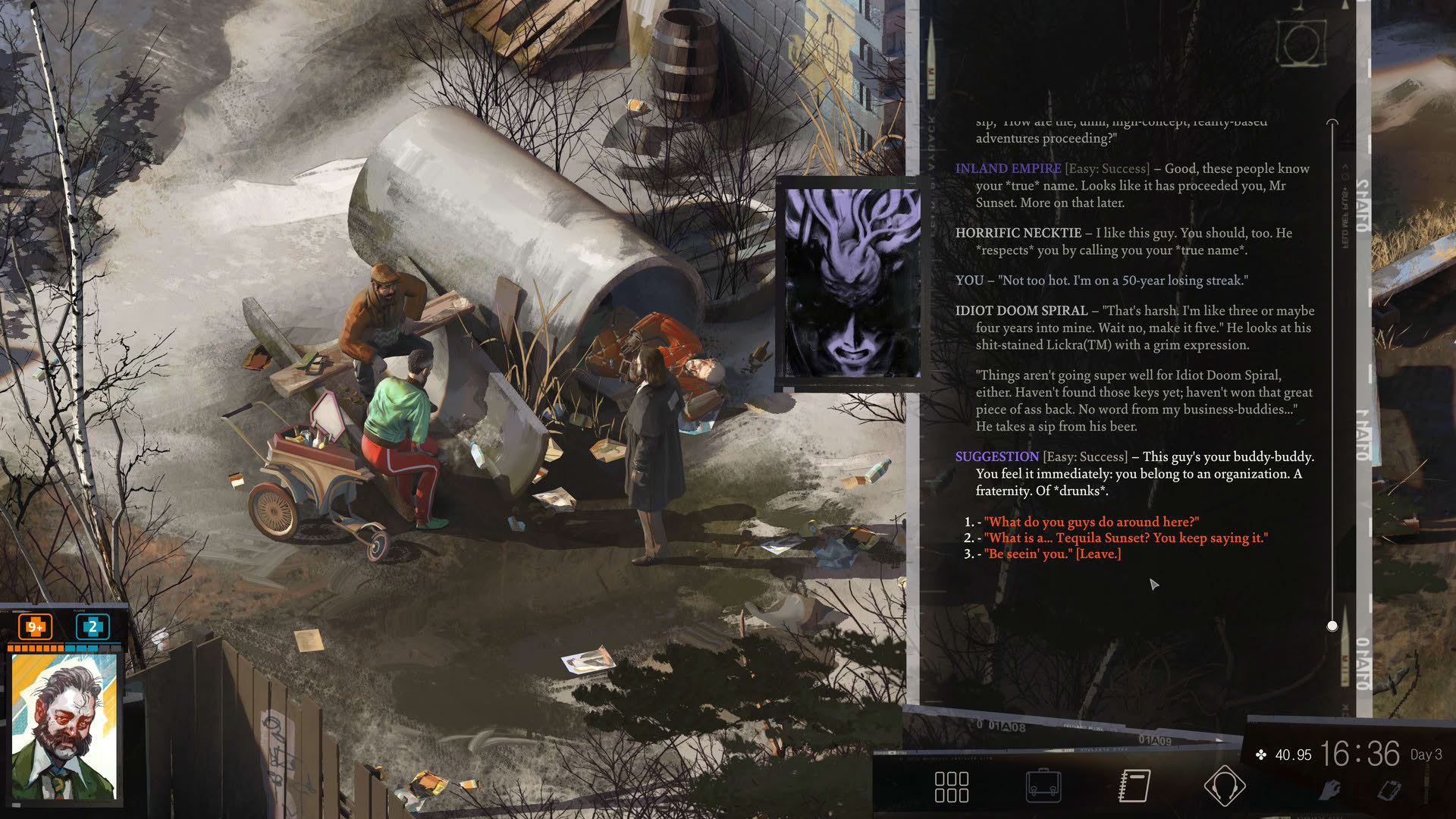 Screenshot for Disco Elysium