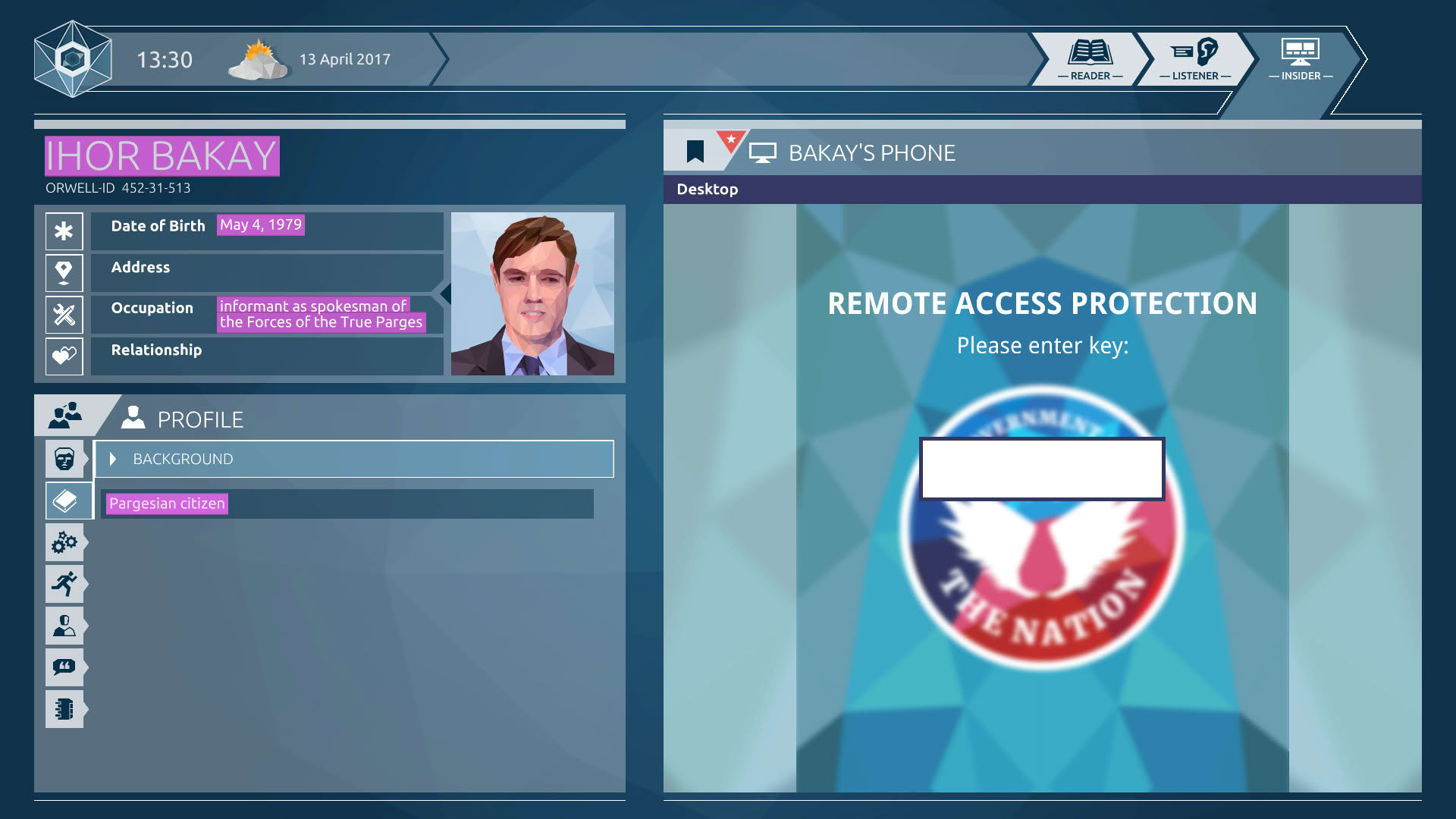 Screenshot for Orwell: Ignorance is Strength