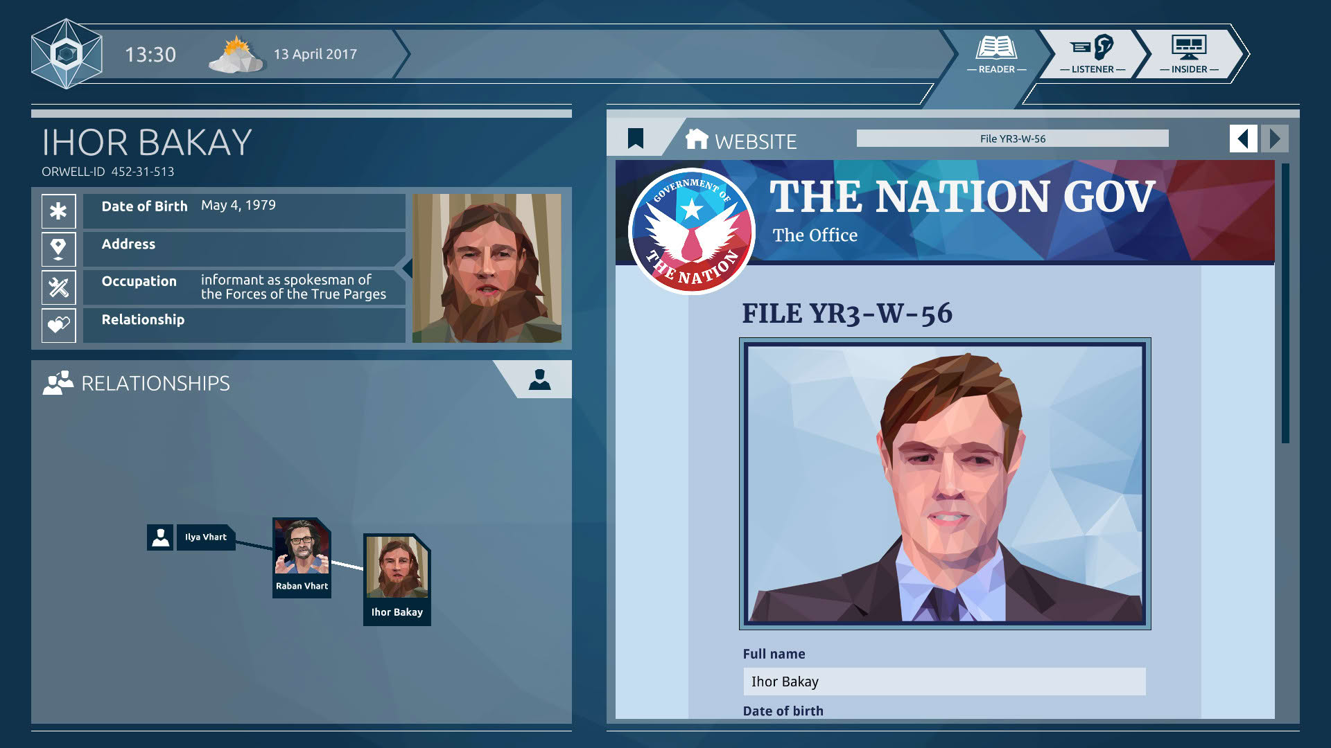 Screenshot for Orwell: Ignorance is Strength