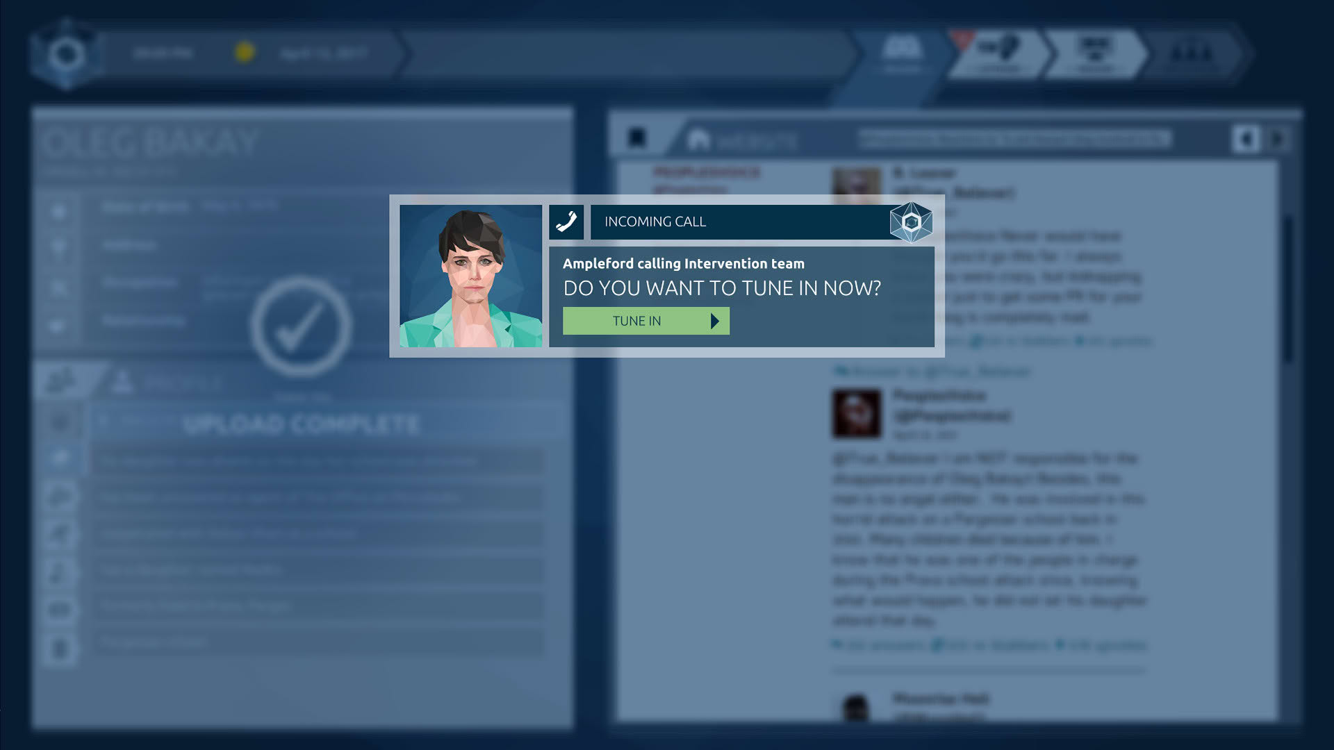 Screenshot for Orwell: Ignorance is Strength