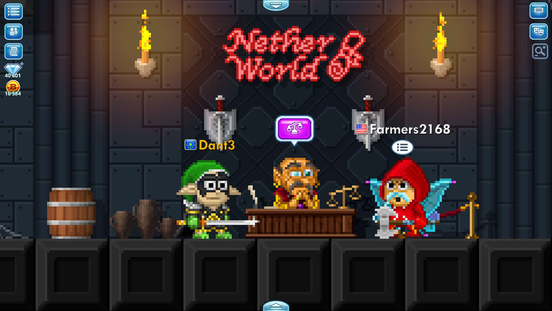 Screenshot for Pixel Worlds