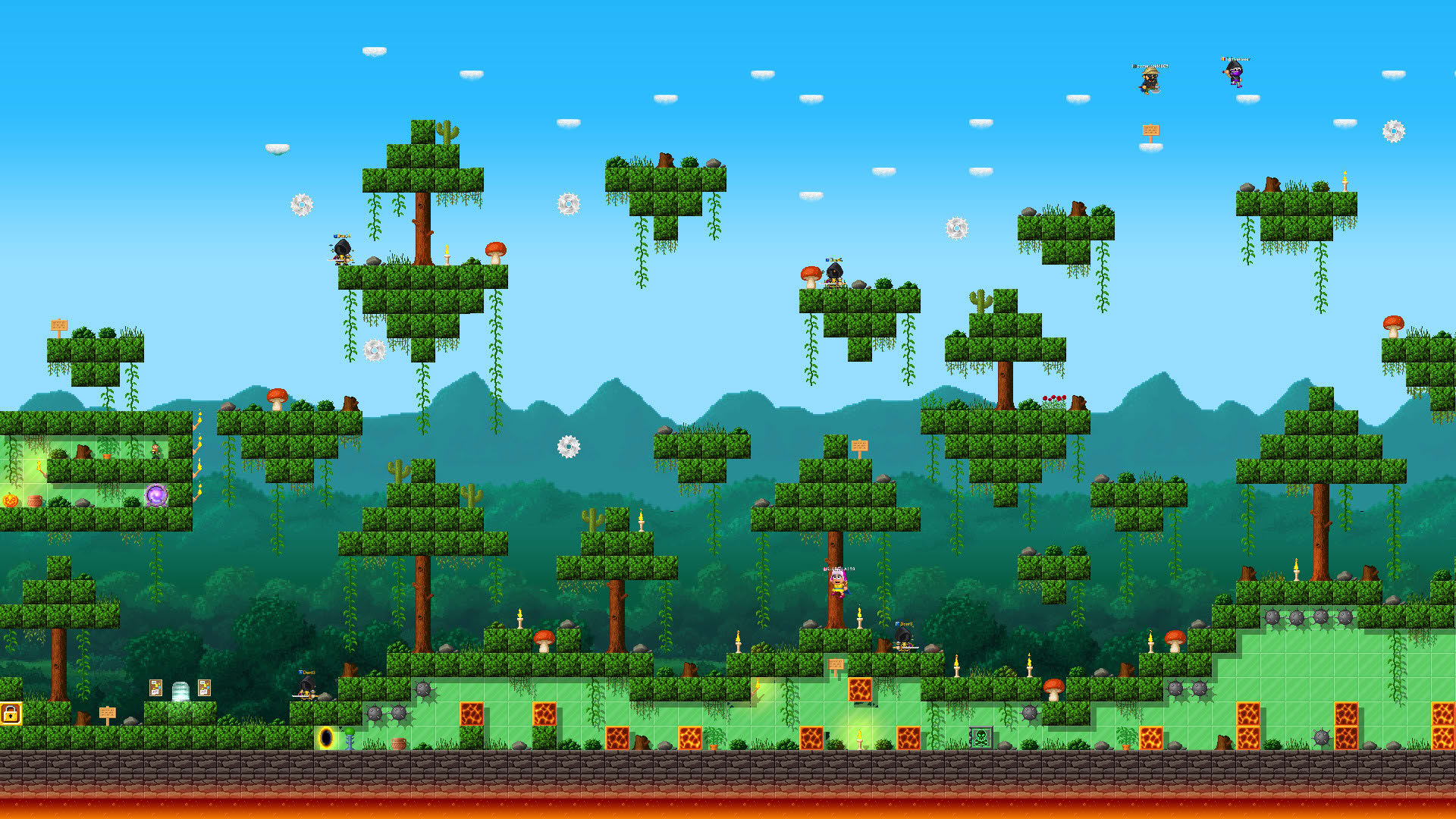 Screenshot for Pixel Worlds