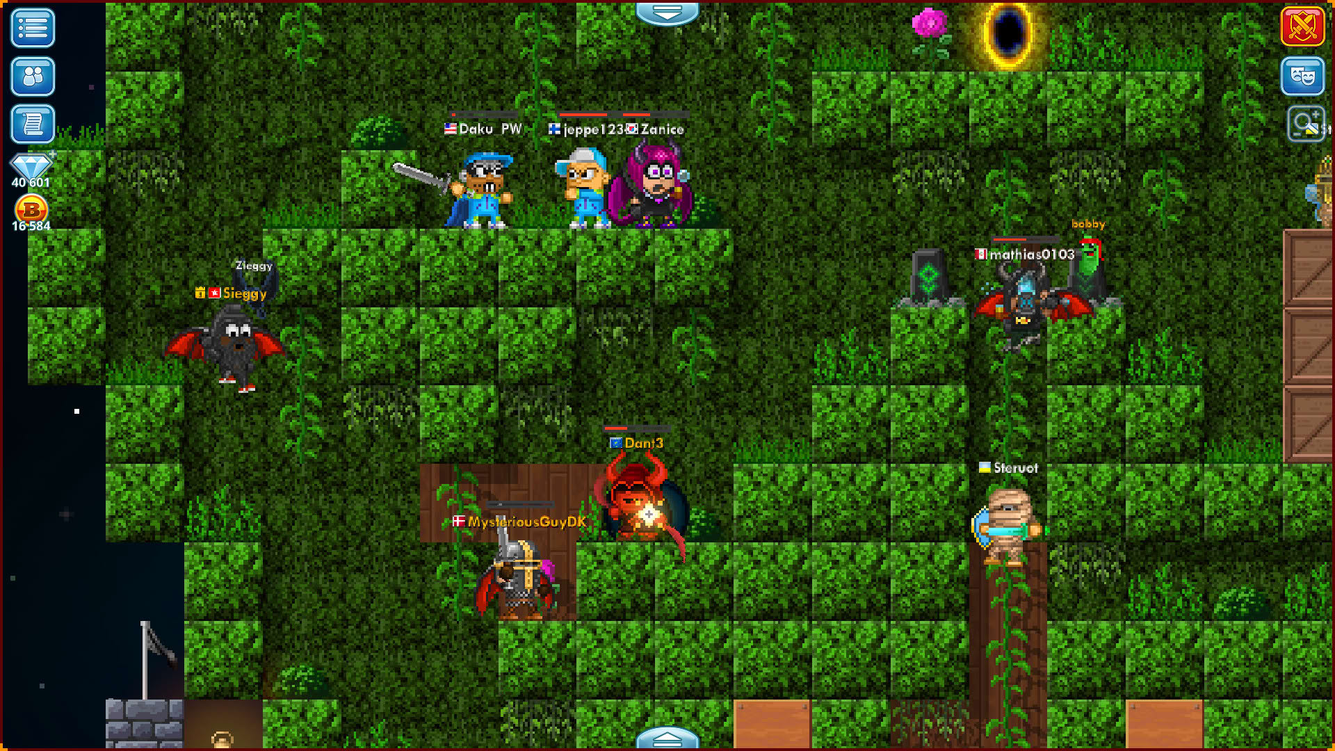 Screenshot for Pixel Worlds