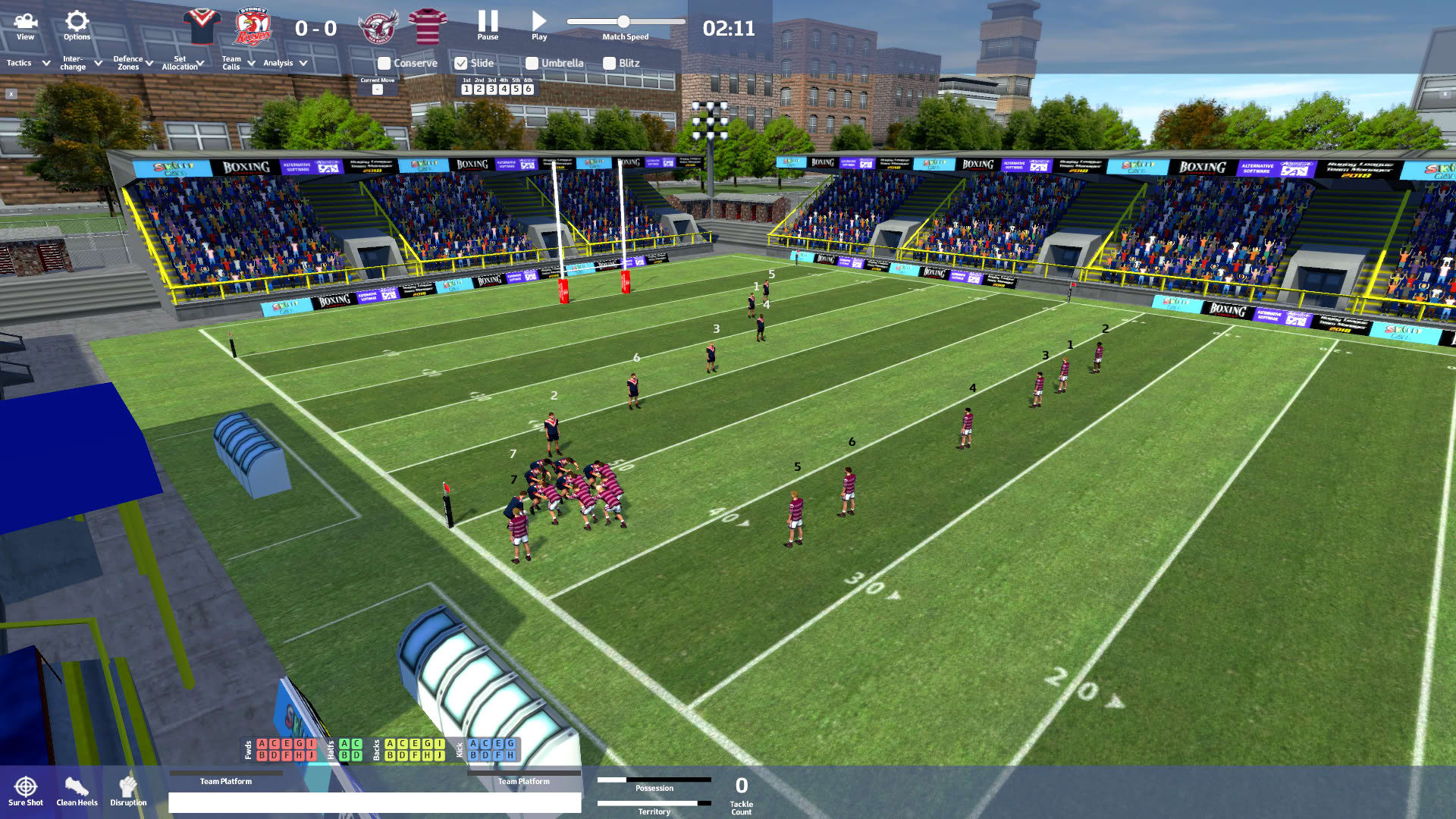 Screenshot for Rugby League Team Manager 2018