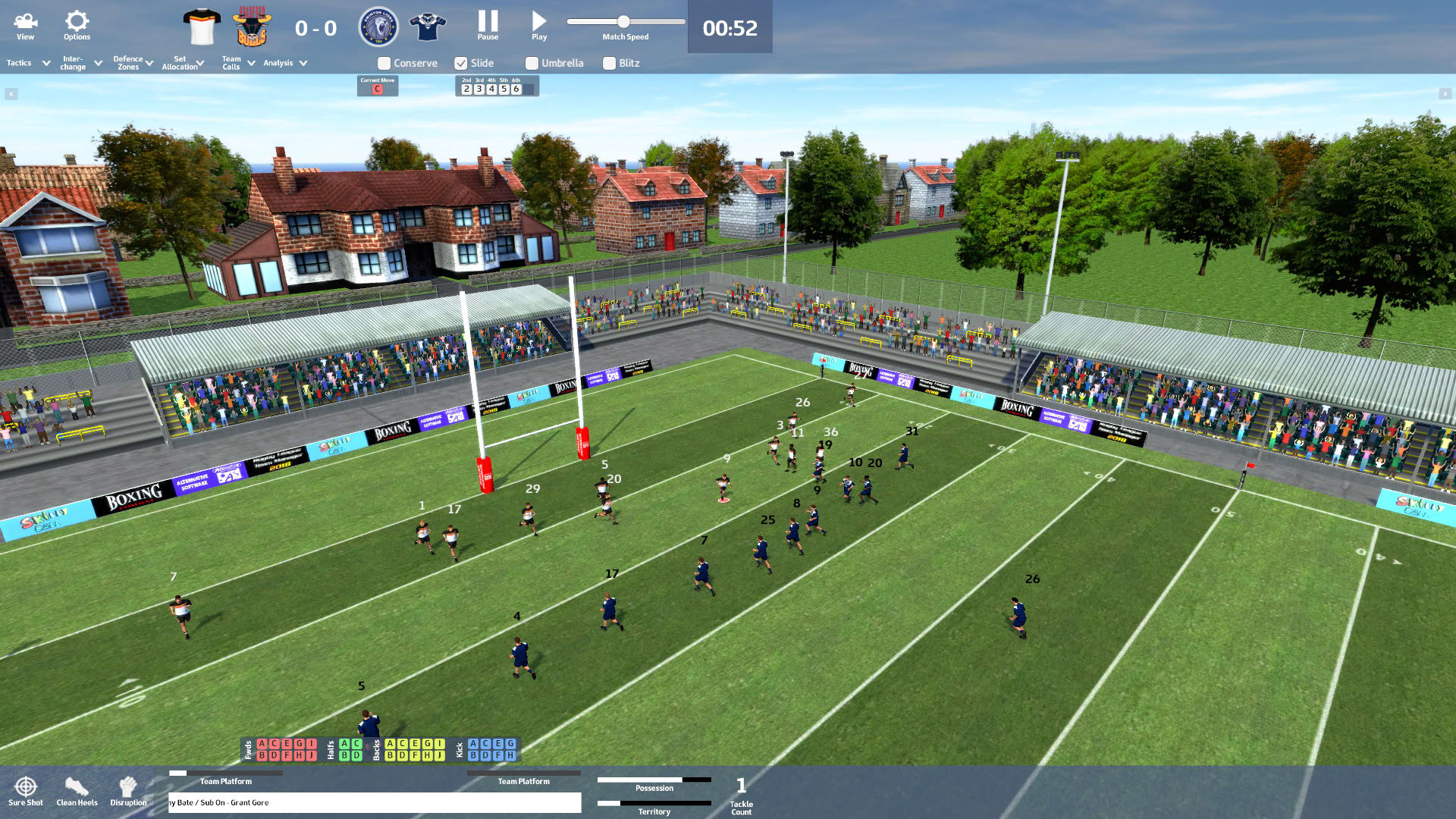 Screenshot for Rugby League Team Manager 2018