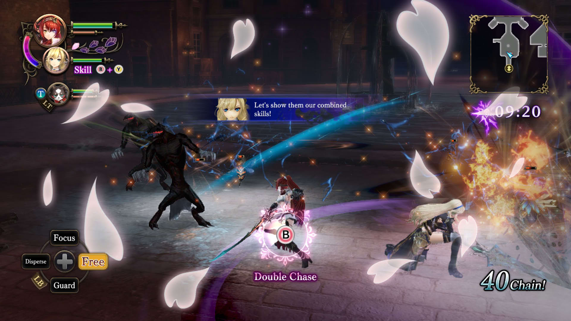 Screenshot for Nights of Azure 2: Bride of the New Moon