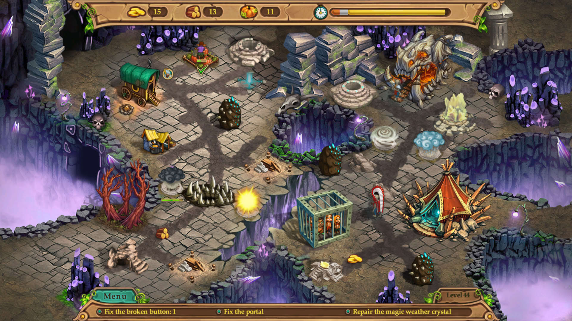 Screenshot for Weather Lord: In Search of the Shaman