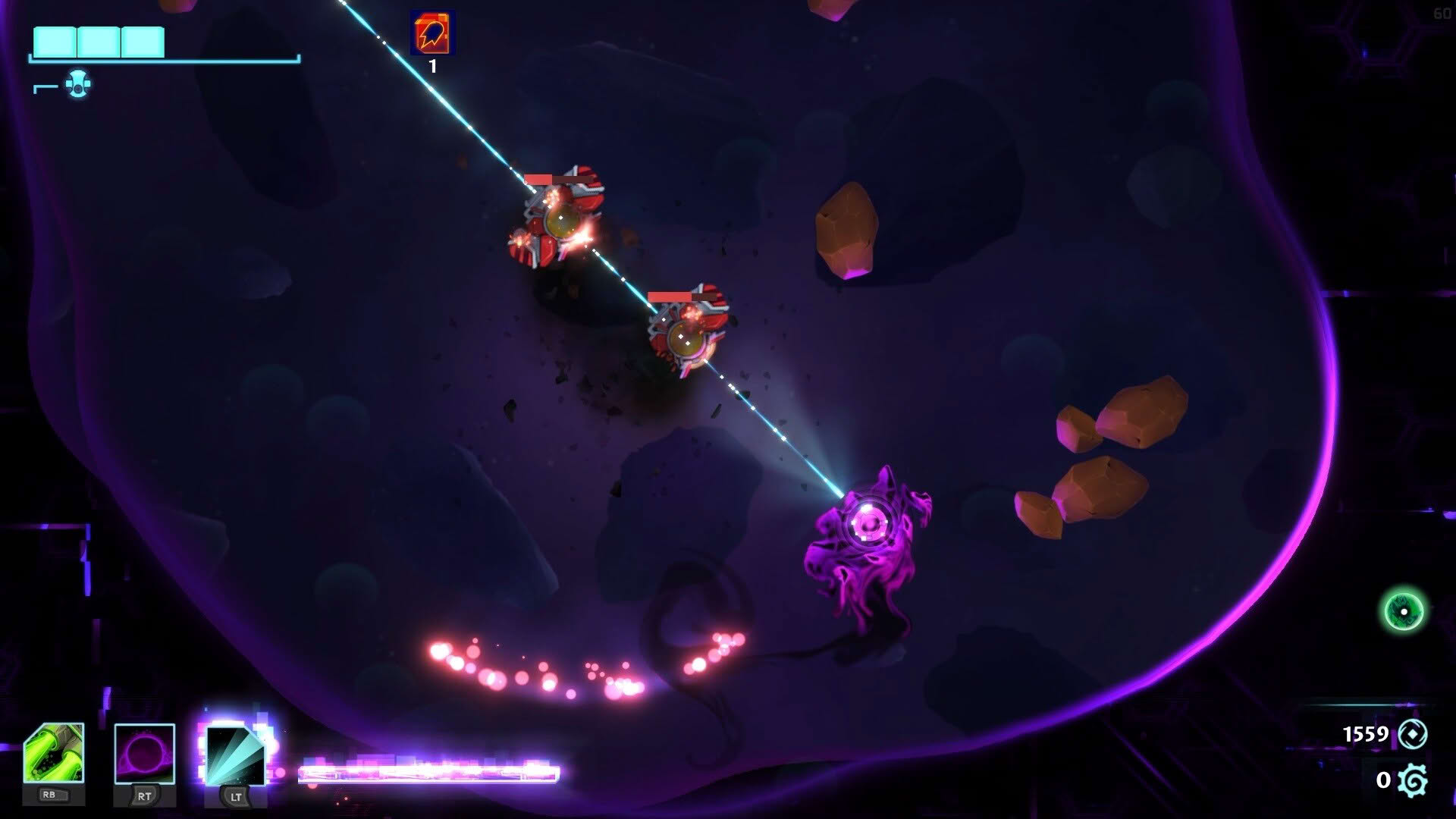 Screenshot for Galactic Glitch: Prologue