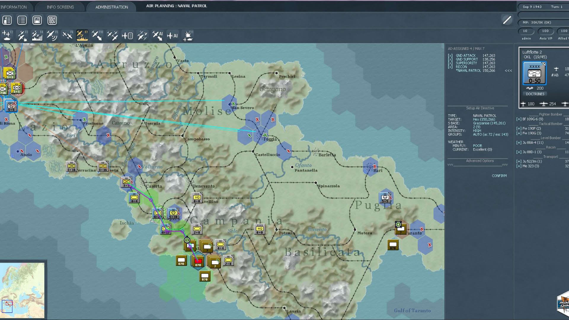 Screenshot for Gary Grigsby's War in the West
