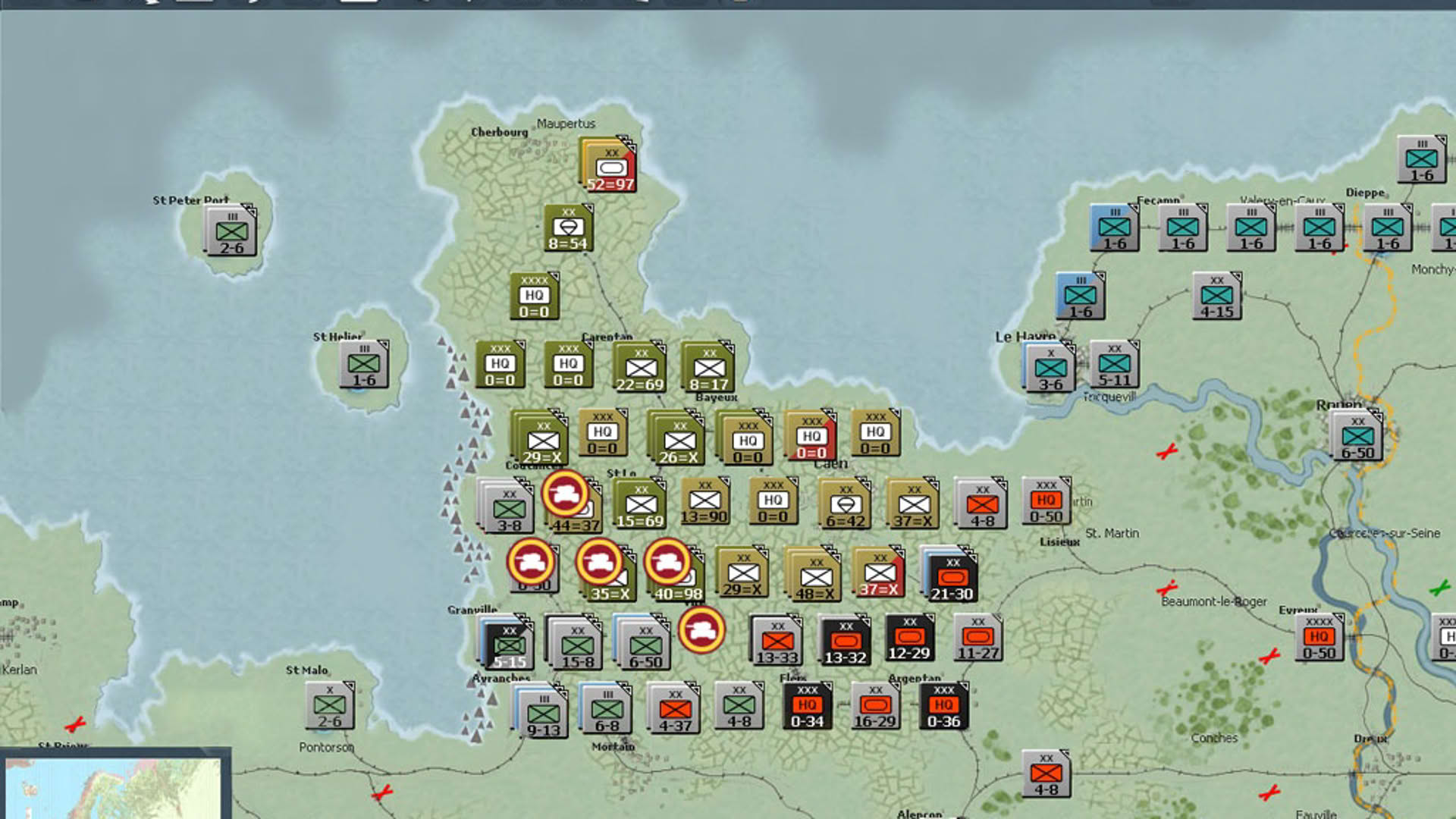 Screenshot for Gary Grigsby's War in the West