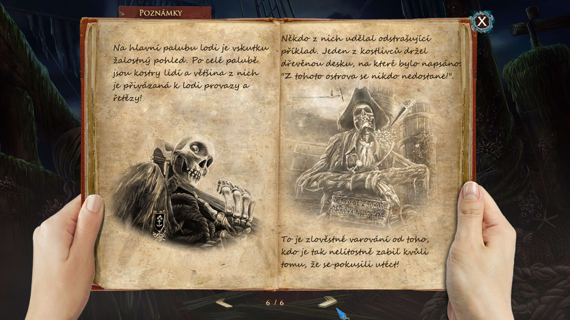 Screenshot for Ominous Tales: The Forsaken Isle