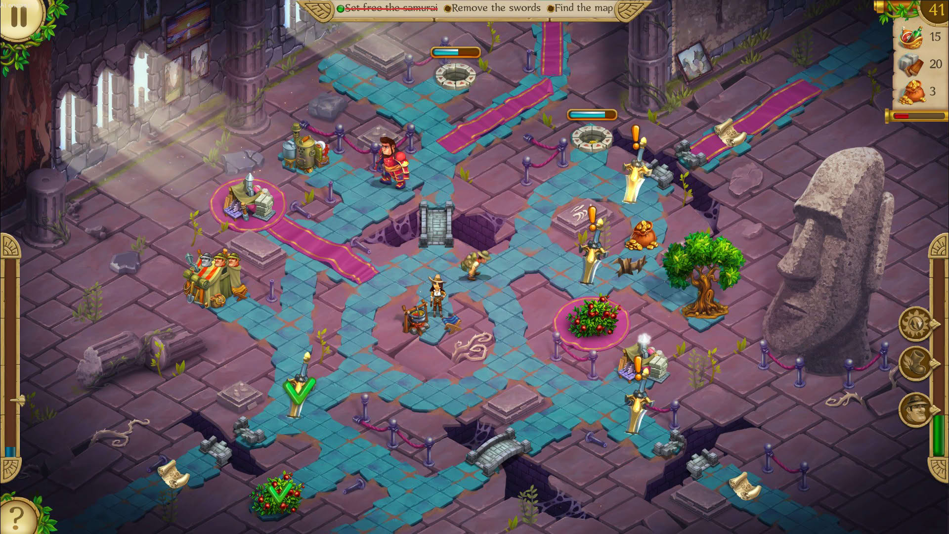 Screenshot for Alicia Quatermain: Secrets of the Lost Treasures