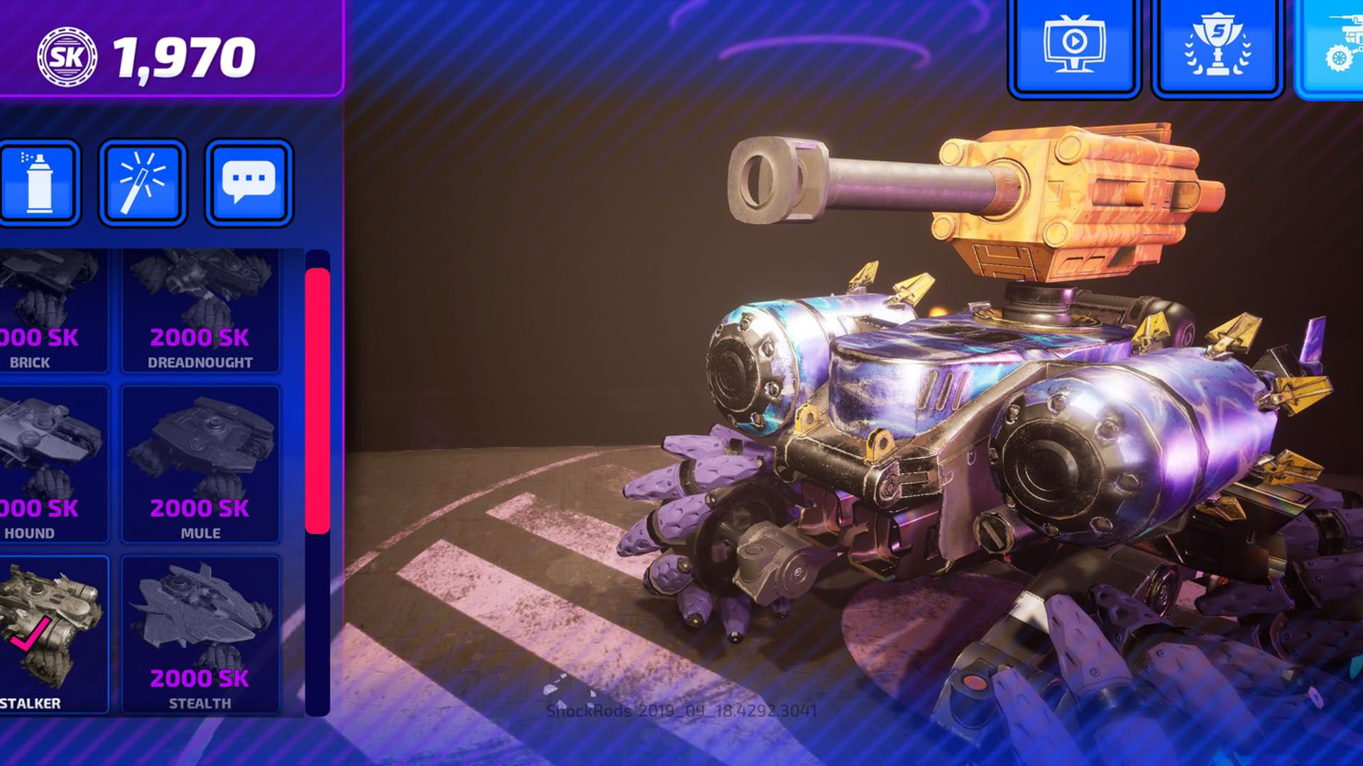 Screenshot for ShockRods