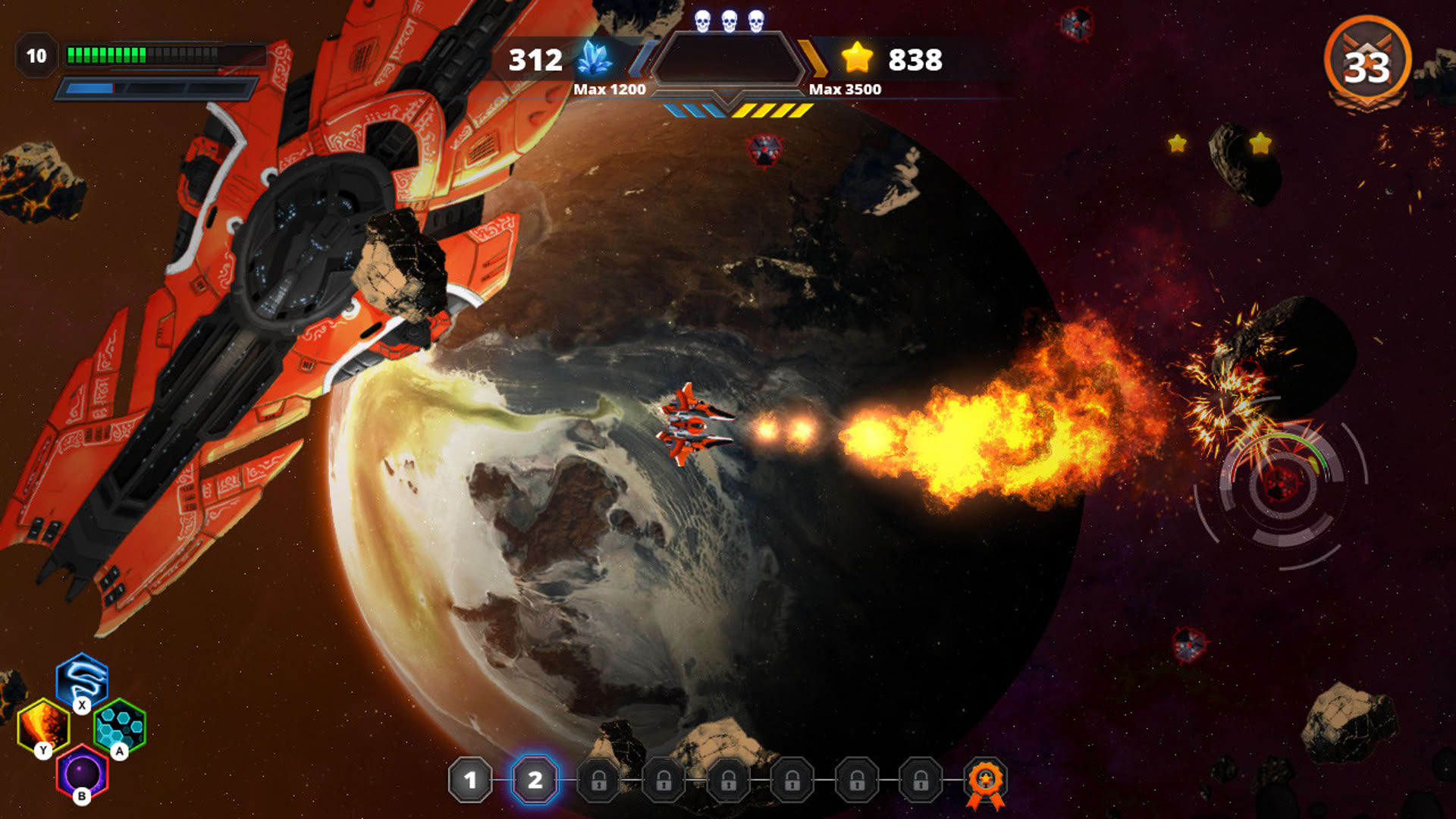 Screenshot for Space Avenger: Empire of Nexx