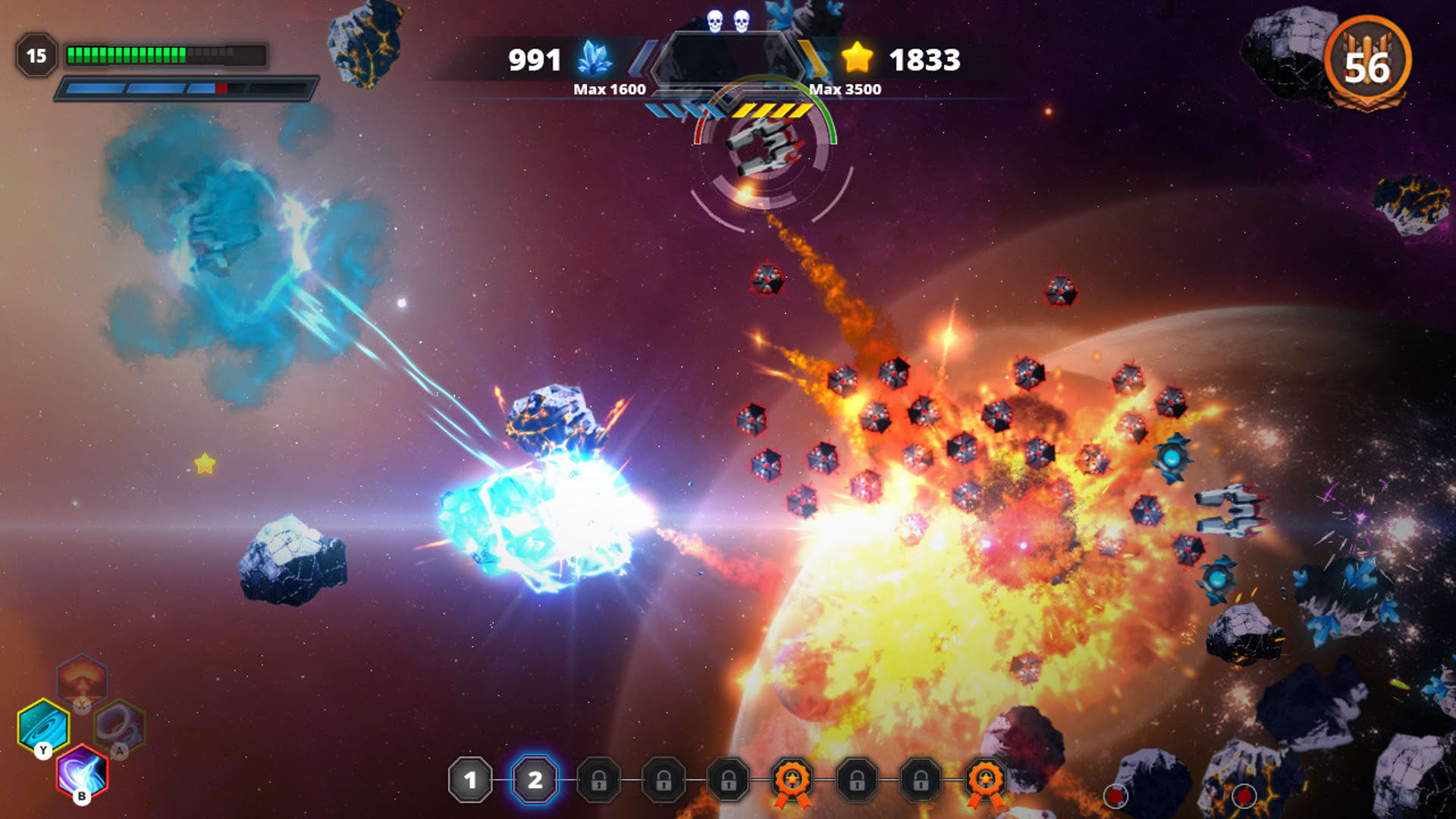 Screenshot for Space Avenger: Empire of Nexx