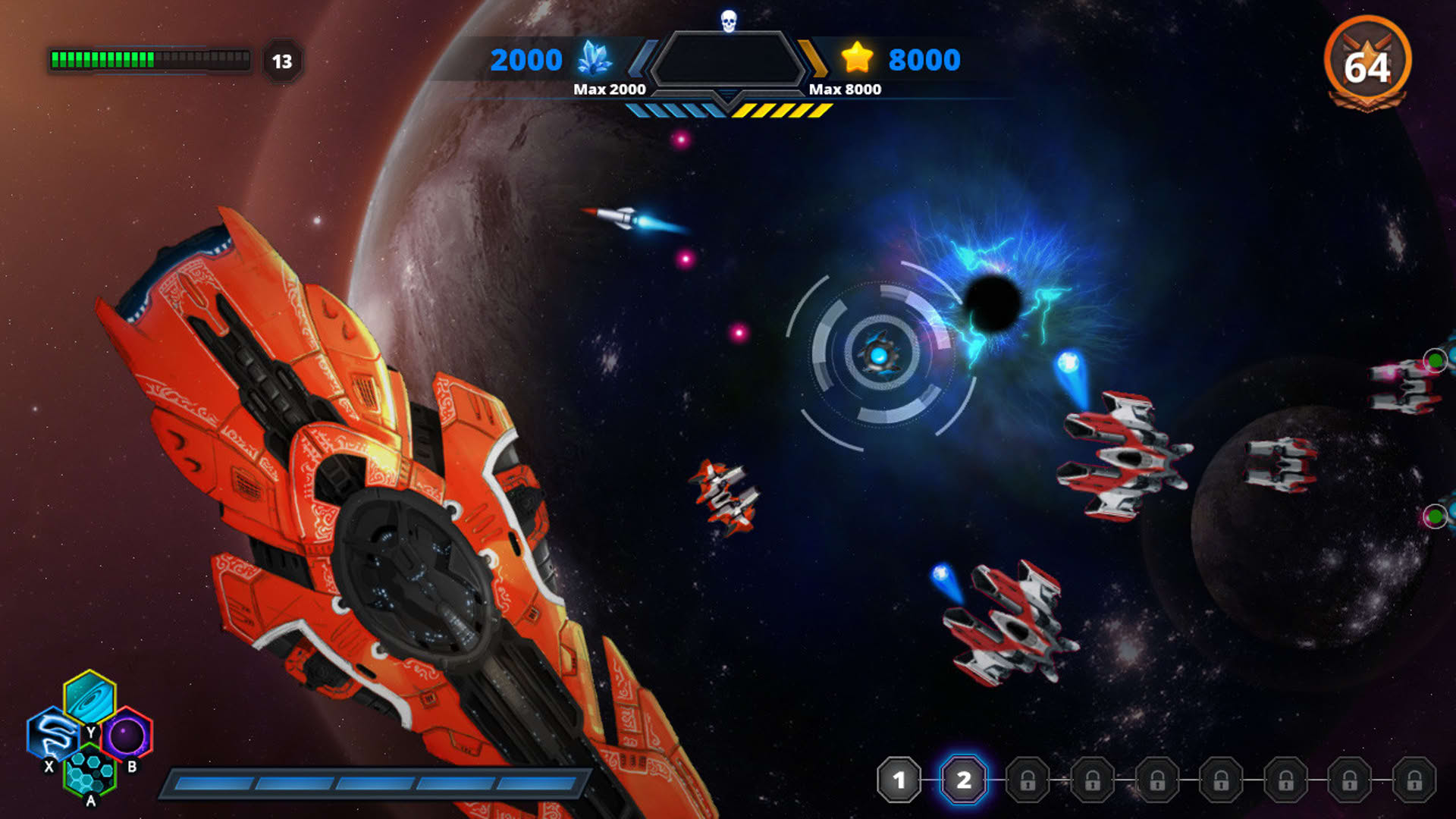 Screenshot for Space Avenger: Empire of Nexx
