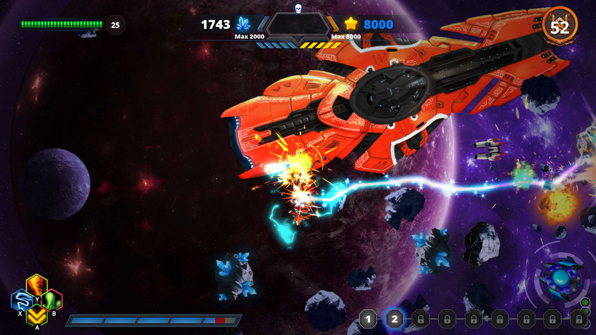 Screenshot for Space Avenger: Empire of Nexx