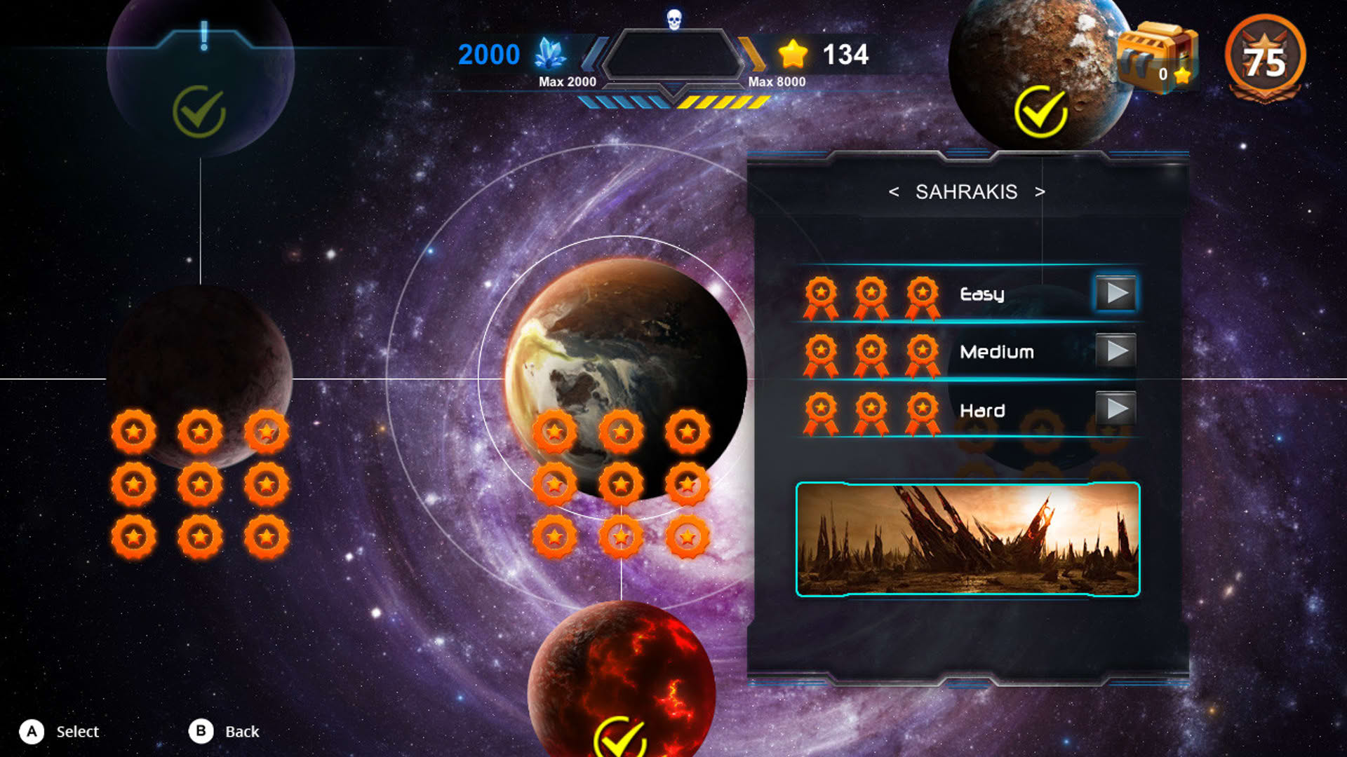 Screenshot for Space Avenger: Empire of Nexx
