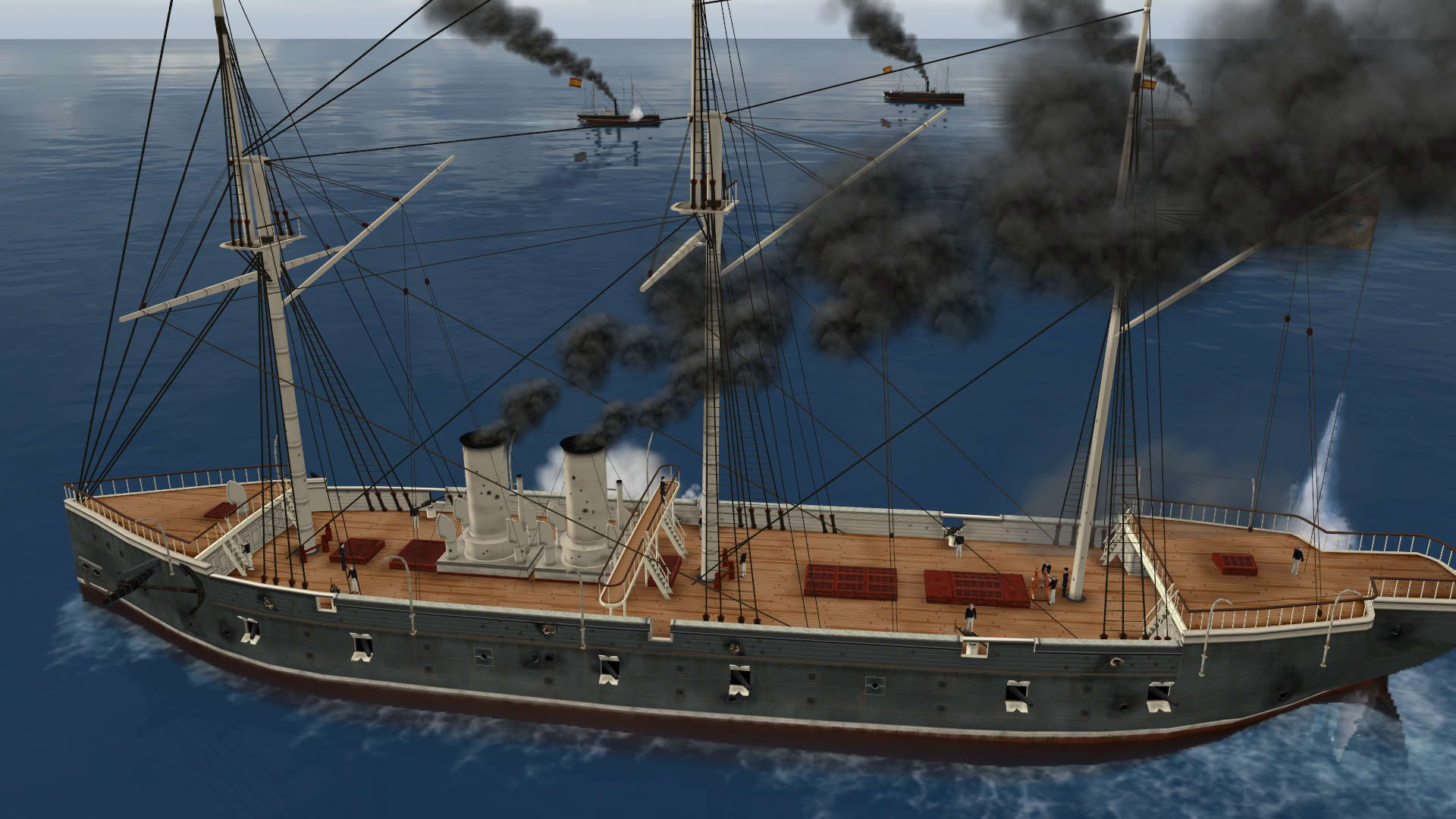 Screenshot for Ironclads 2: Caroline Islands War 1885