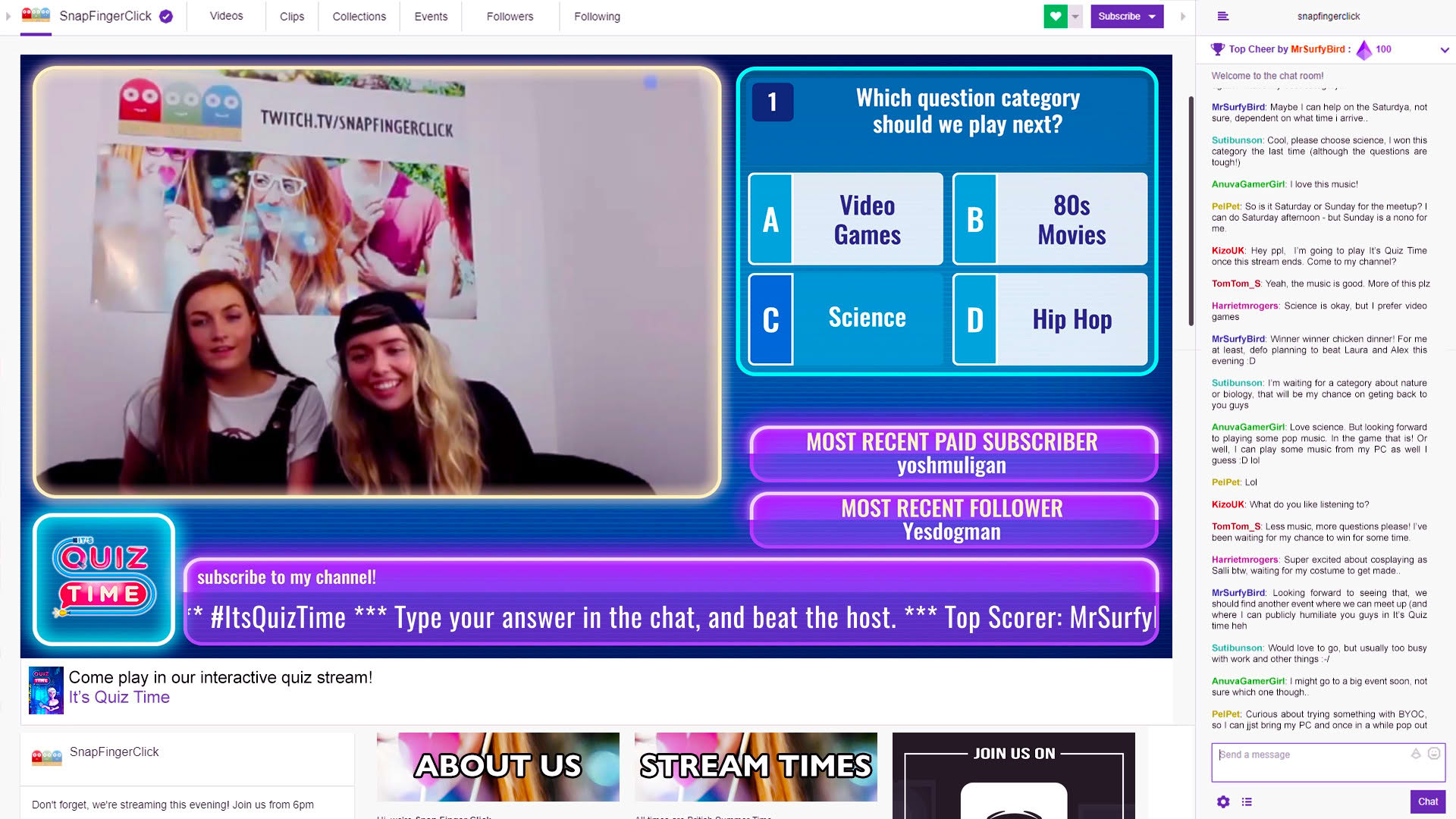 Screenshot for It's Quiz Time