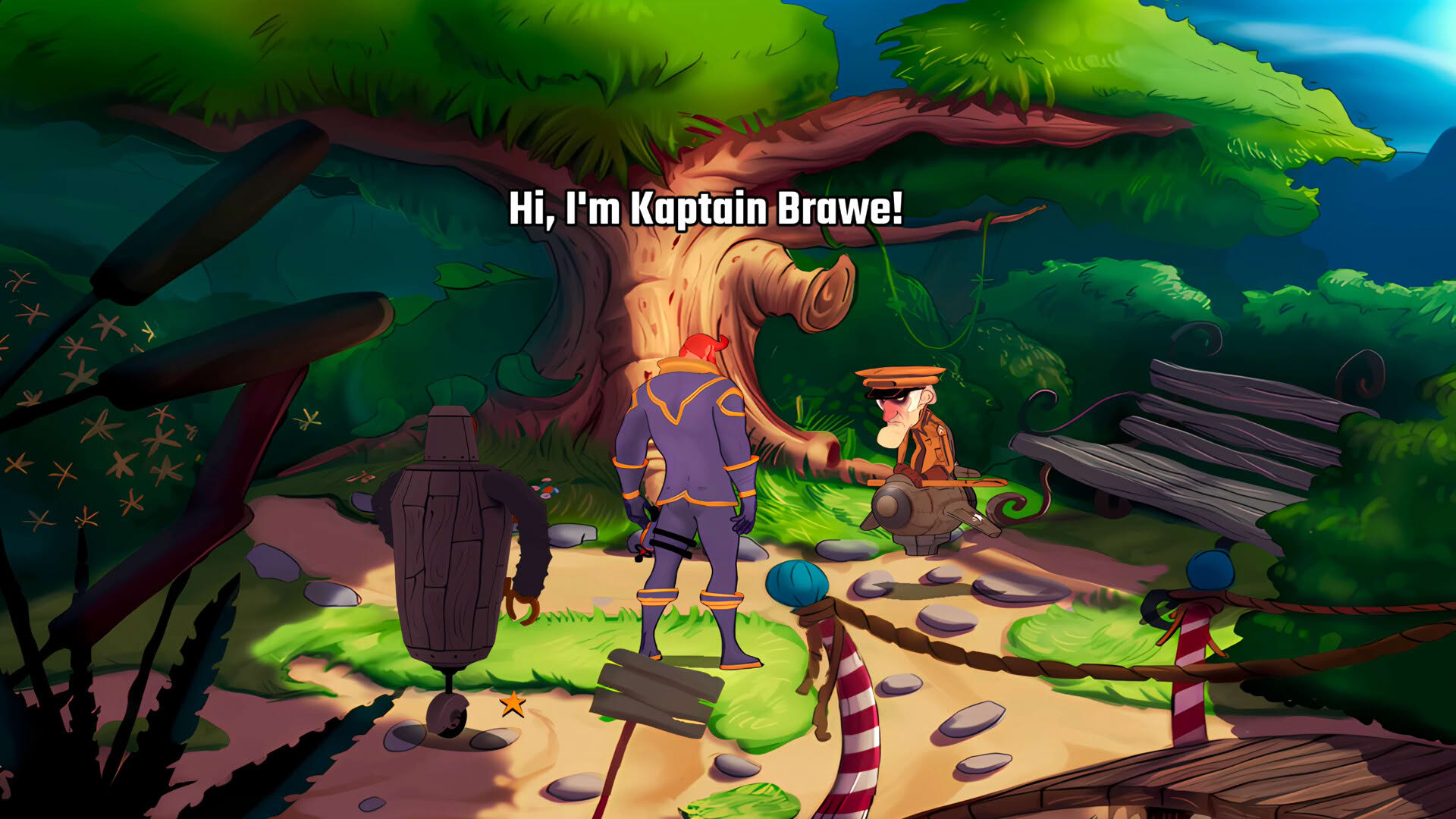 Screenshot for Kaptain Brawe: A Brawe New World