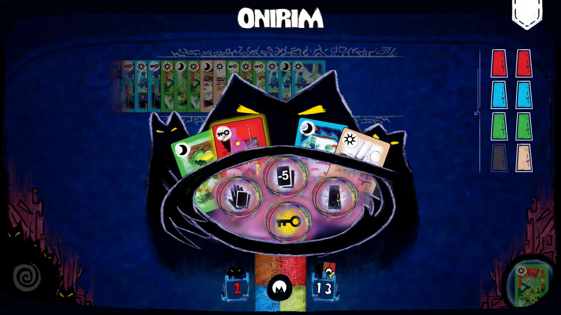Screenshot for Onirim: Solitaire Card Game