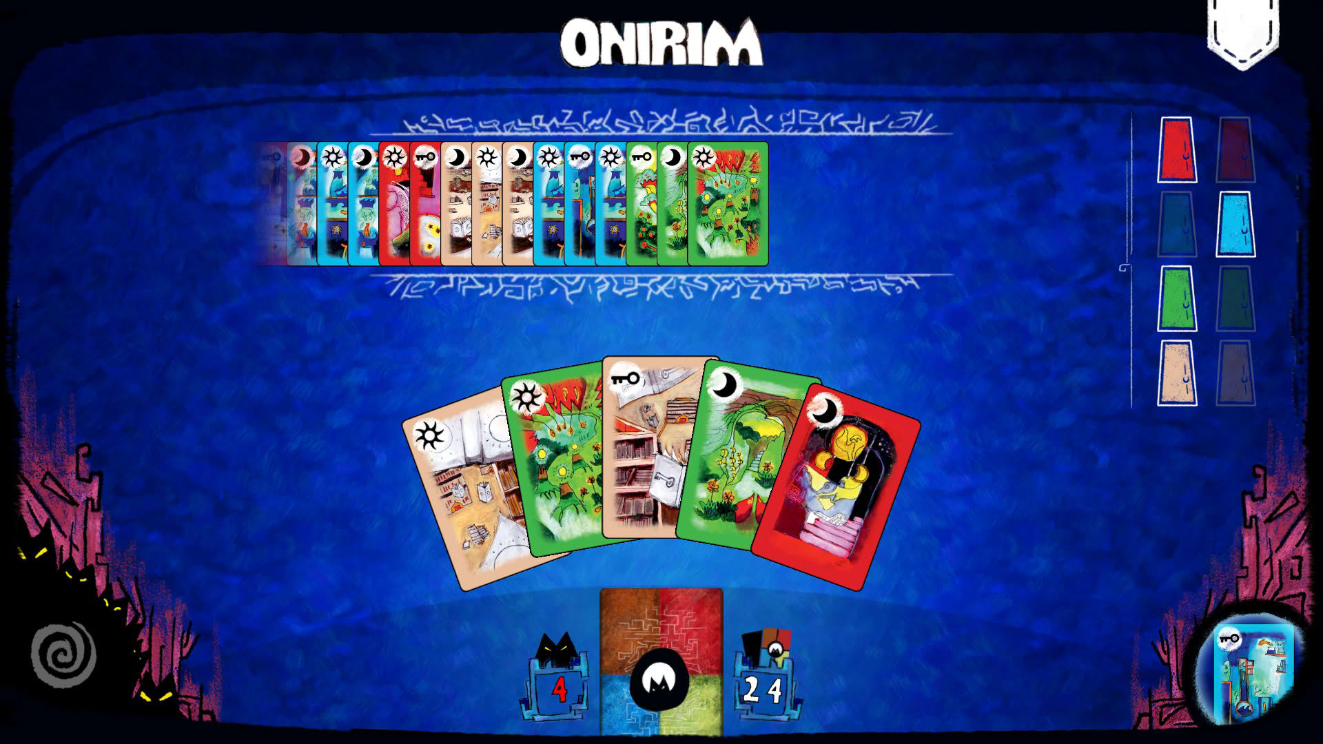 Screenshot for Onirim: Solitaire Card Game
