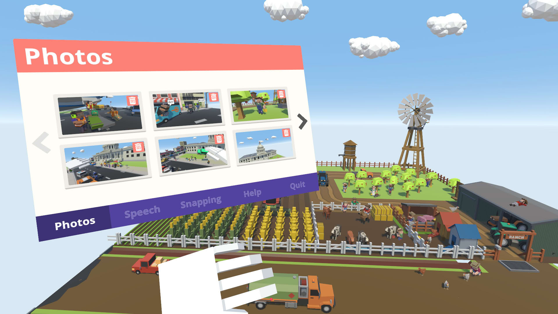 Screenshot for Tiny Town VR