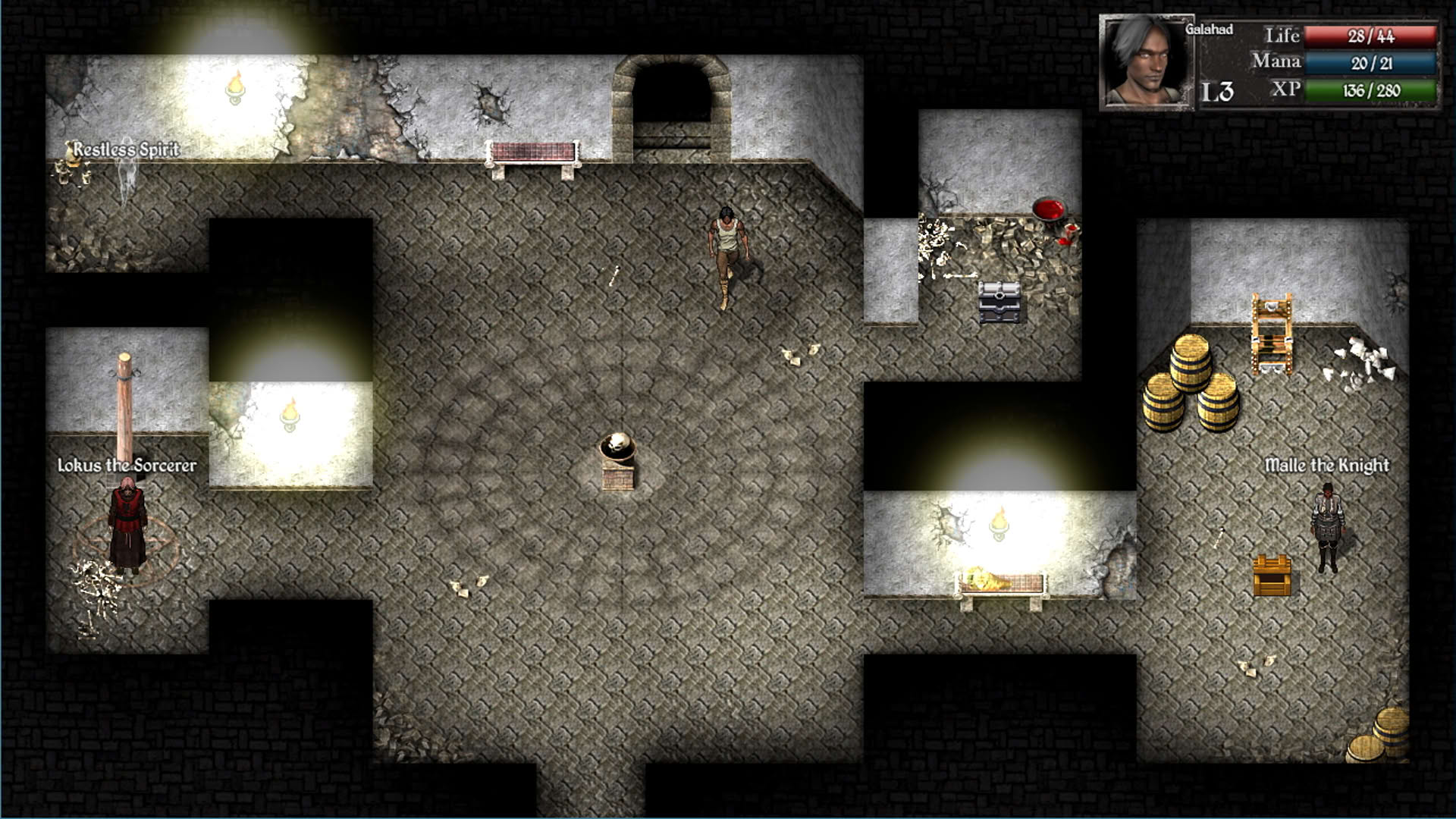 Screenshot for Catacombs 1: Demon War