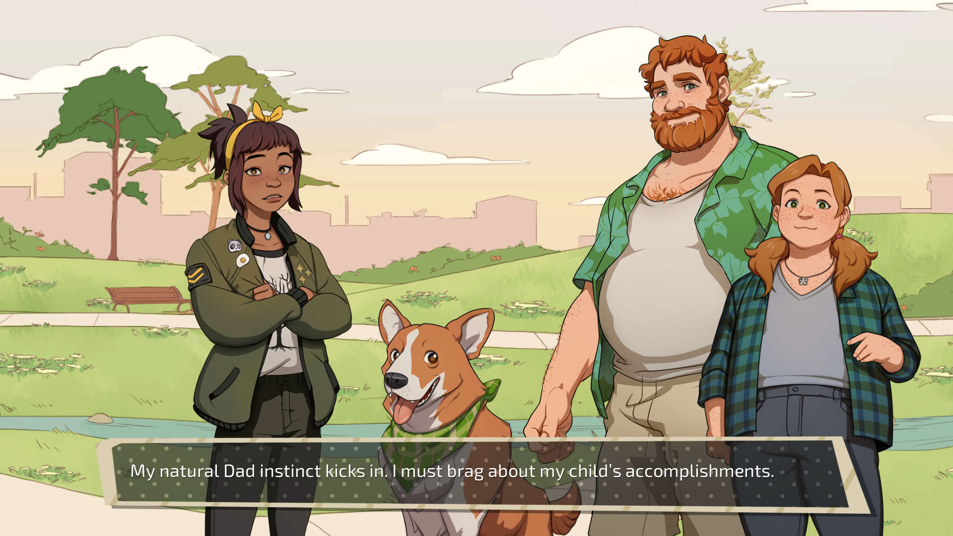Screenshot for Dream Daddy: A Dad Dating Simulator
