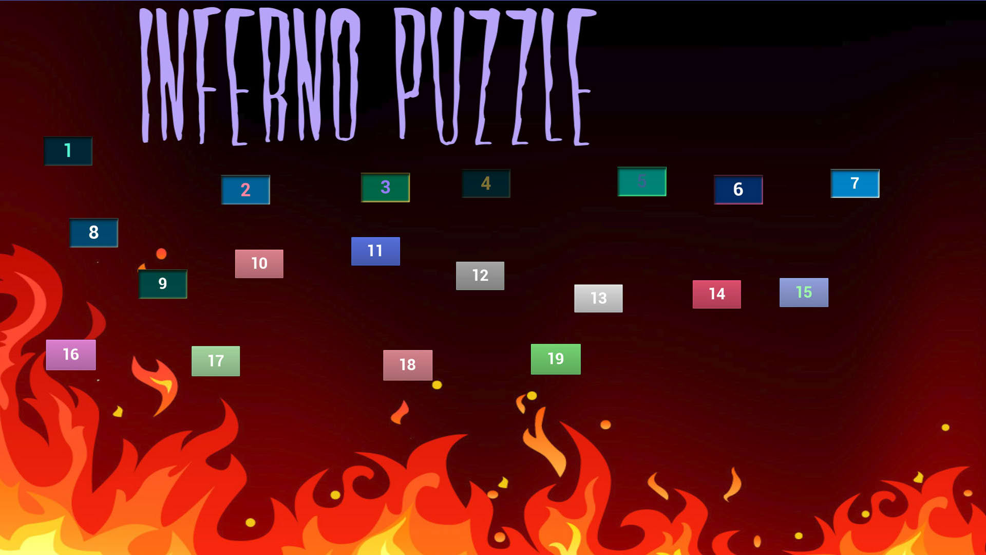 Screenshot for Inferno Puzzle