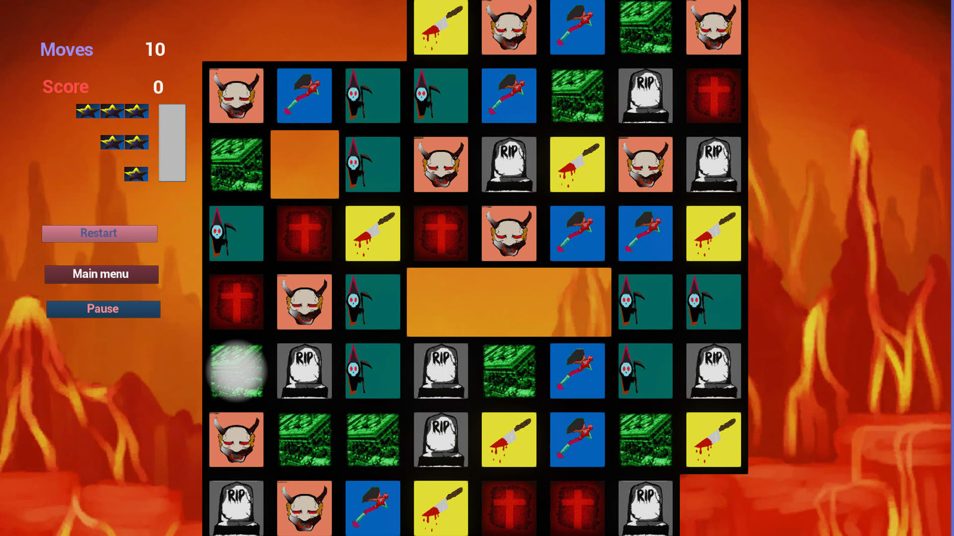 Screenshot for Inferno Puzzle