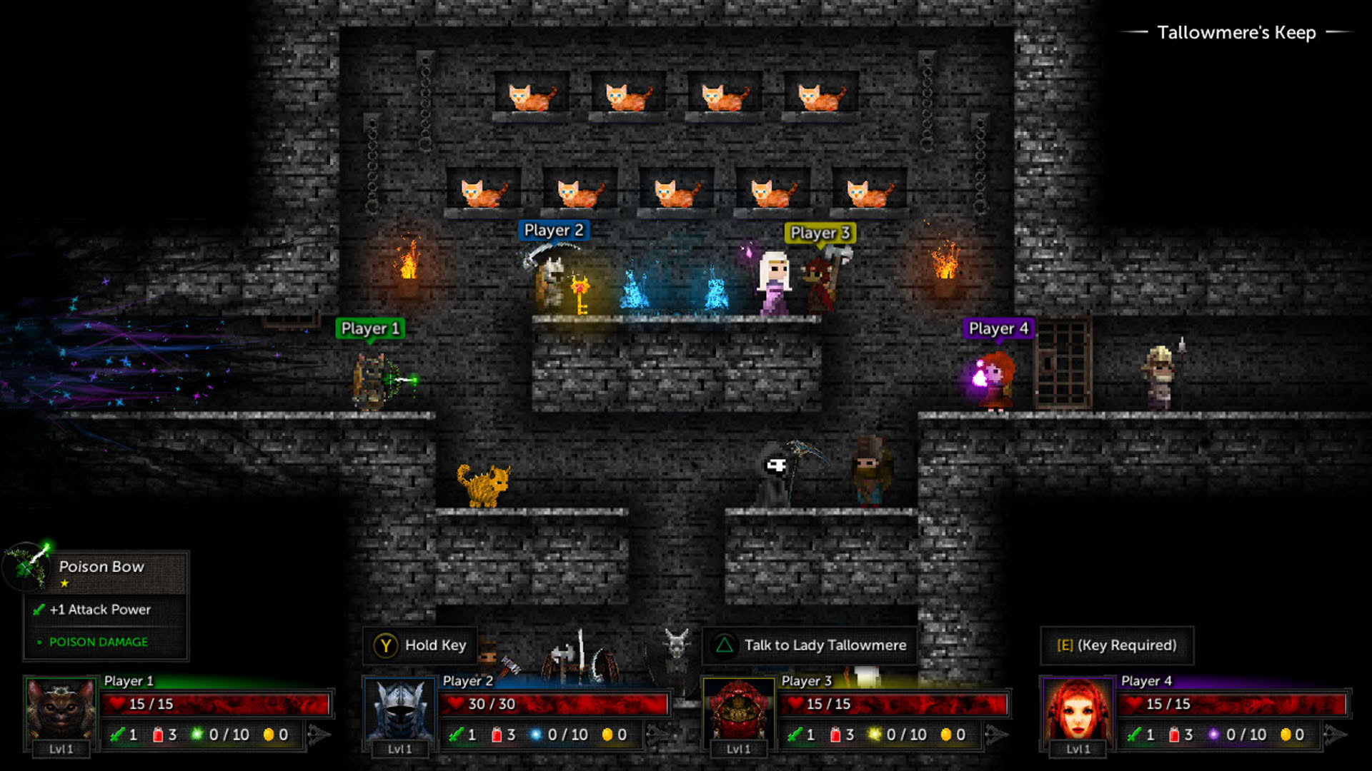 Screenshot for Tallowmere 2: Curse of the Kittens