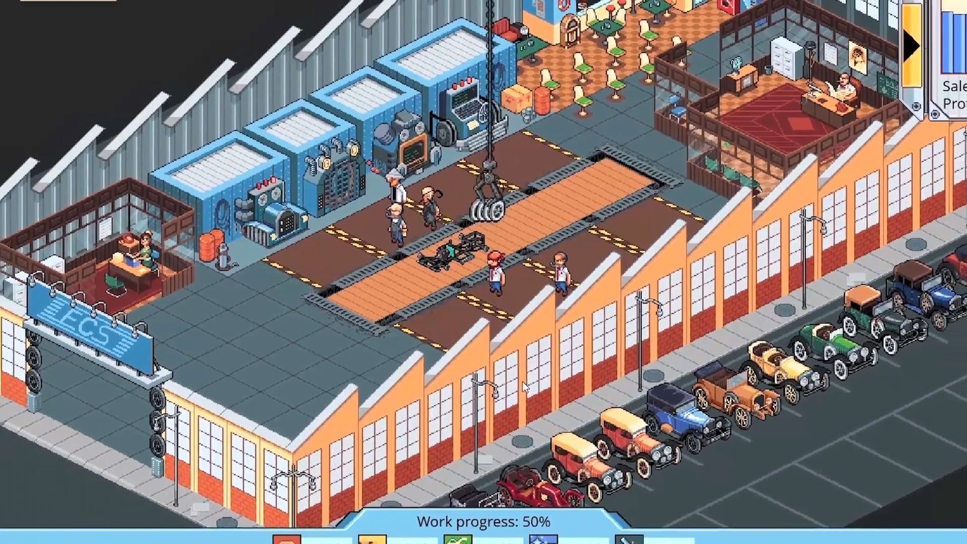 Screenshot for Epic Car Factory