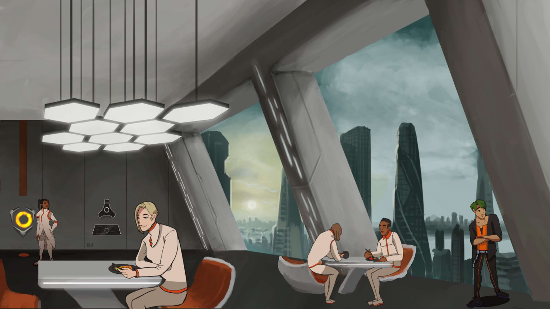Screenshot for A2Be: A Science Fiction Narrative