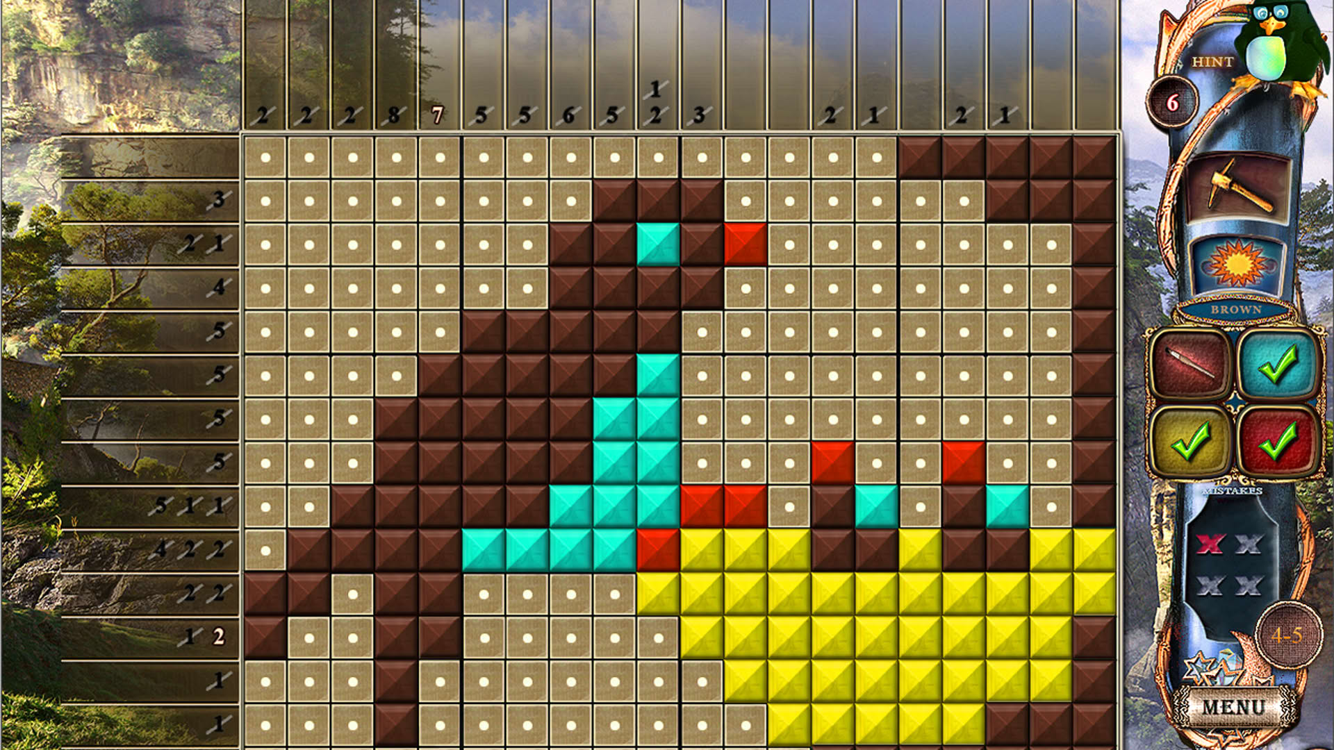 Screenshot for Fantasy Mosaics 15: Ancient Land