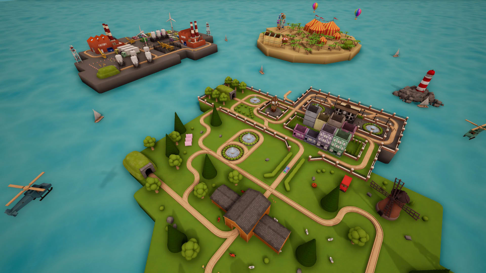 Screenshot for Tracks: The Train Set Game