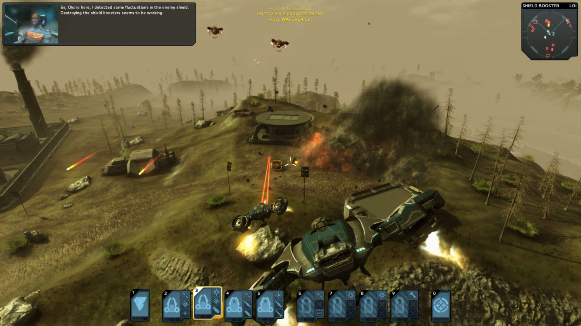 Screenshot for Carrier Command: Gaea Mission
