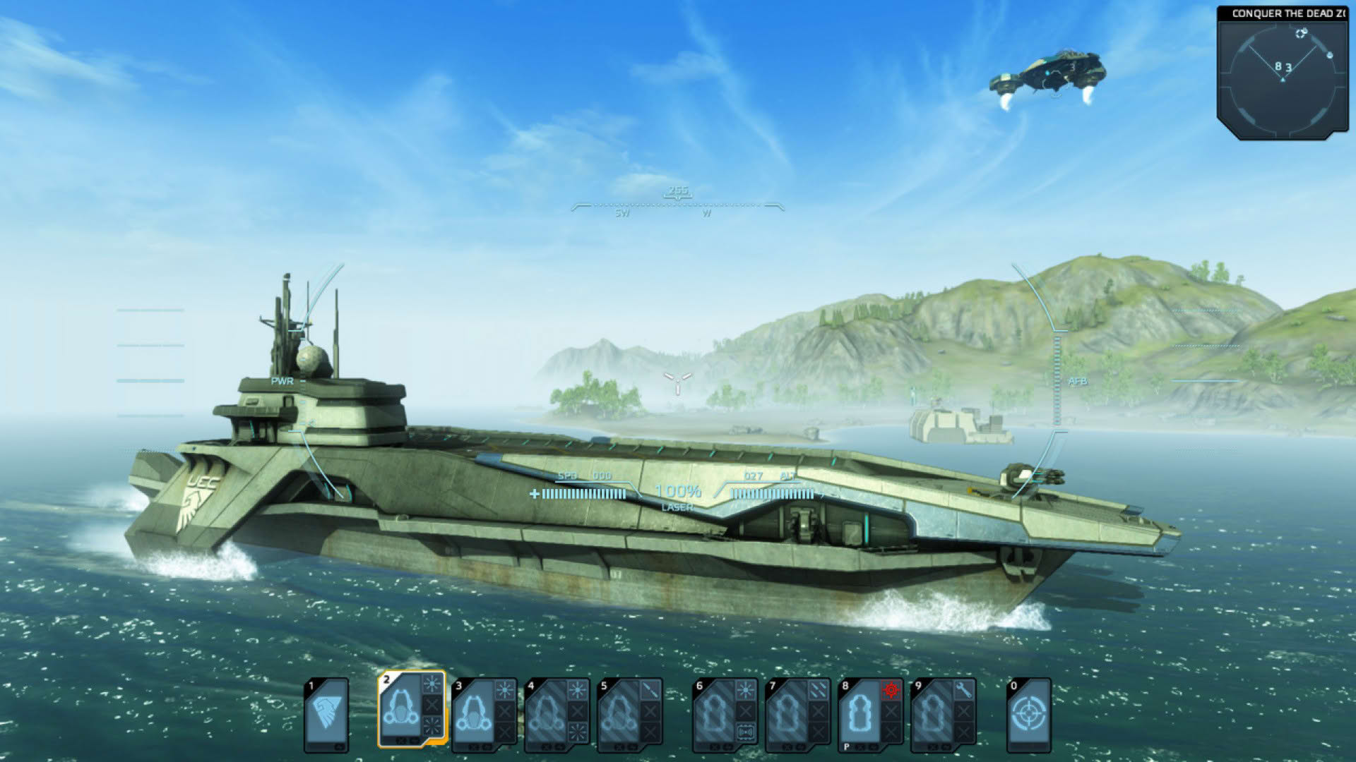 Screenshot for Carrier Command: Gaea Mission
