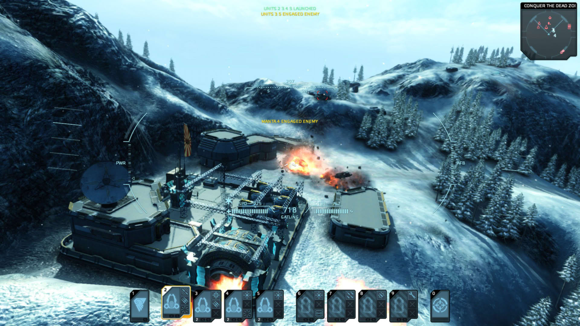 Screenshot for Carrier Command: Gaea Mission