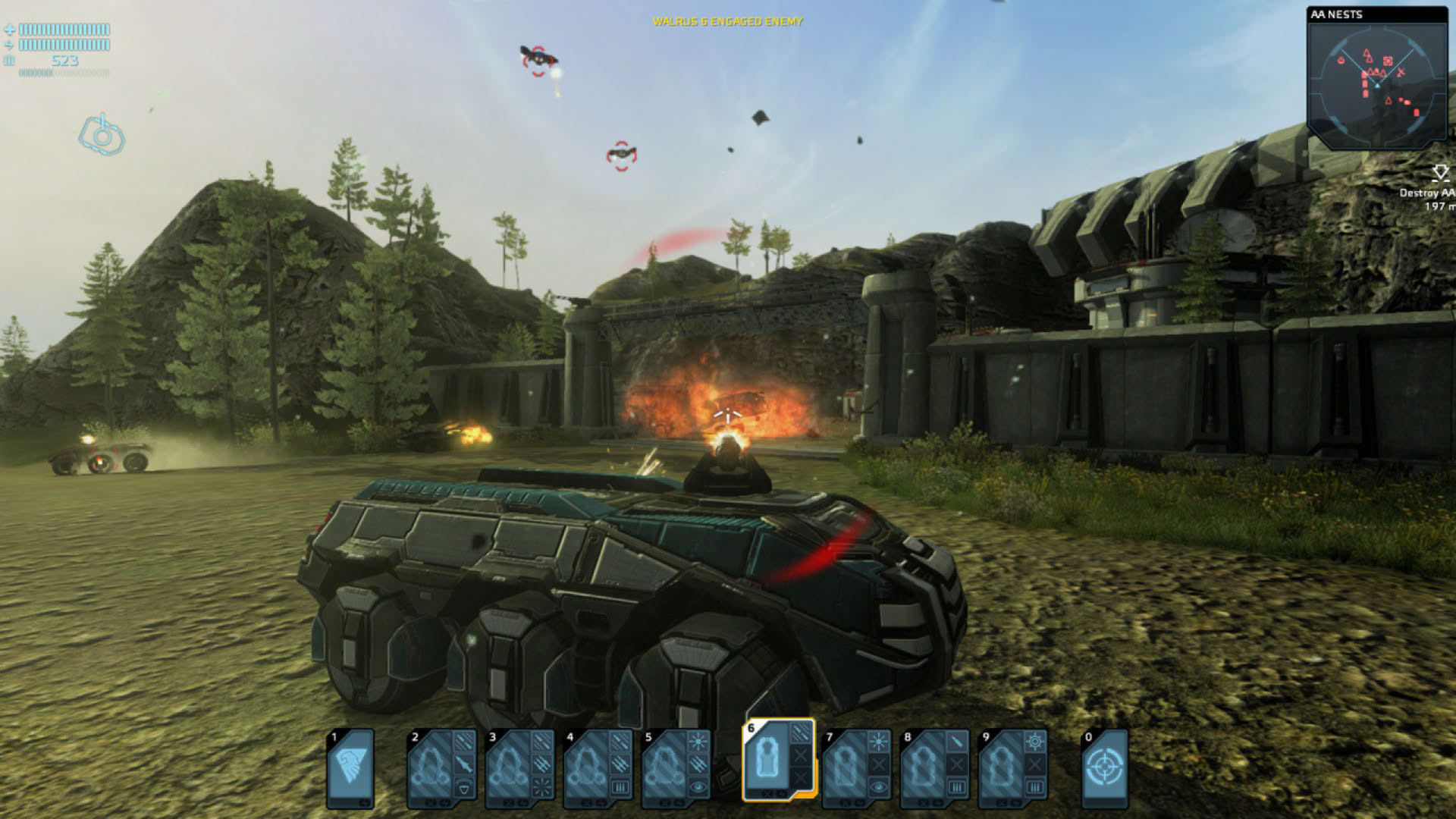 Screenshot for Carrier Command: Gaea Mission