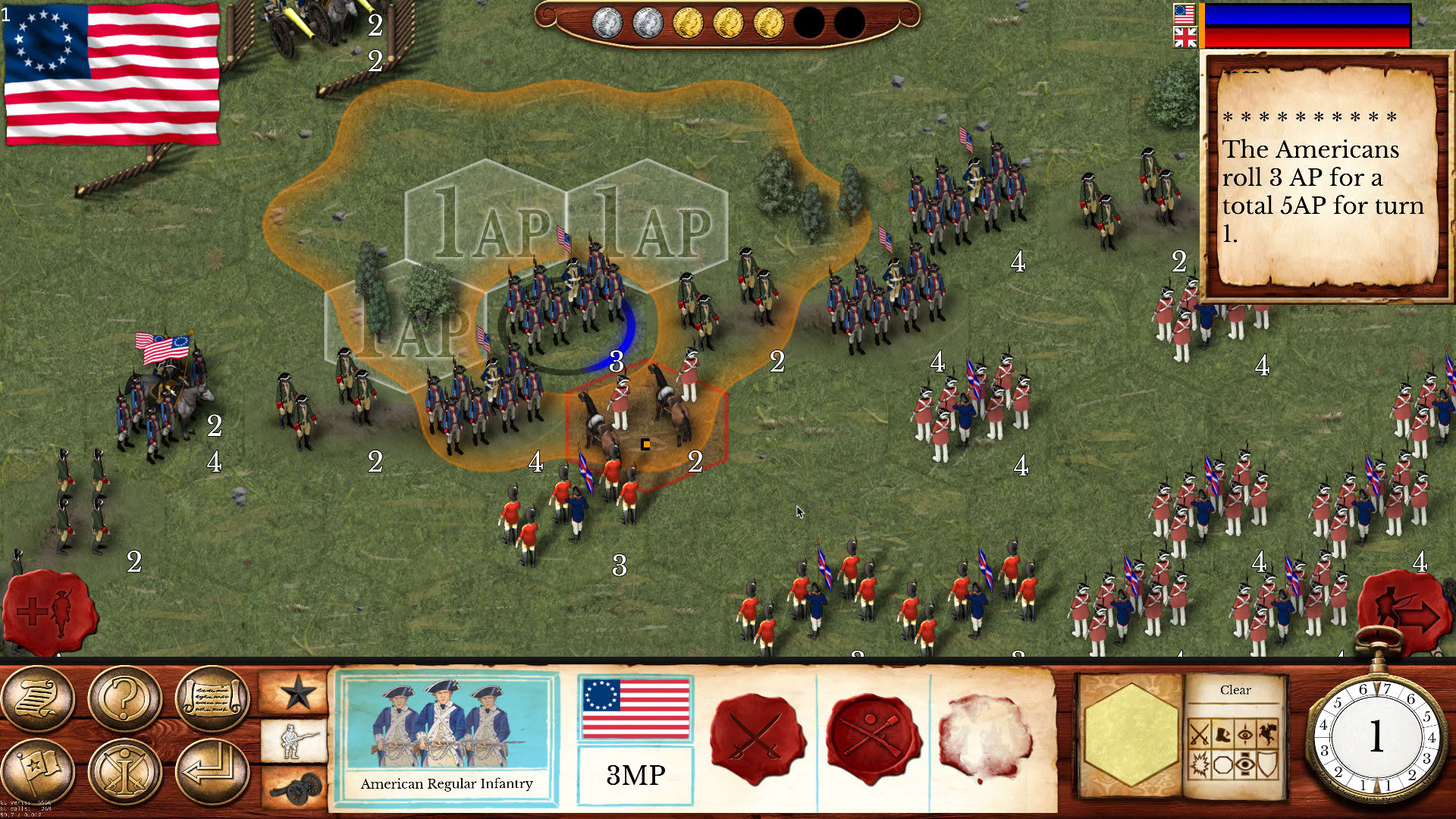 Screenshot for Hold the Line: The American Revolution
