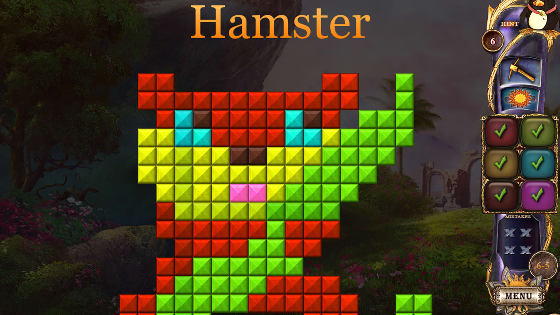 Screenshot for Fantasy Mosaics 17: New Palette