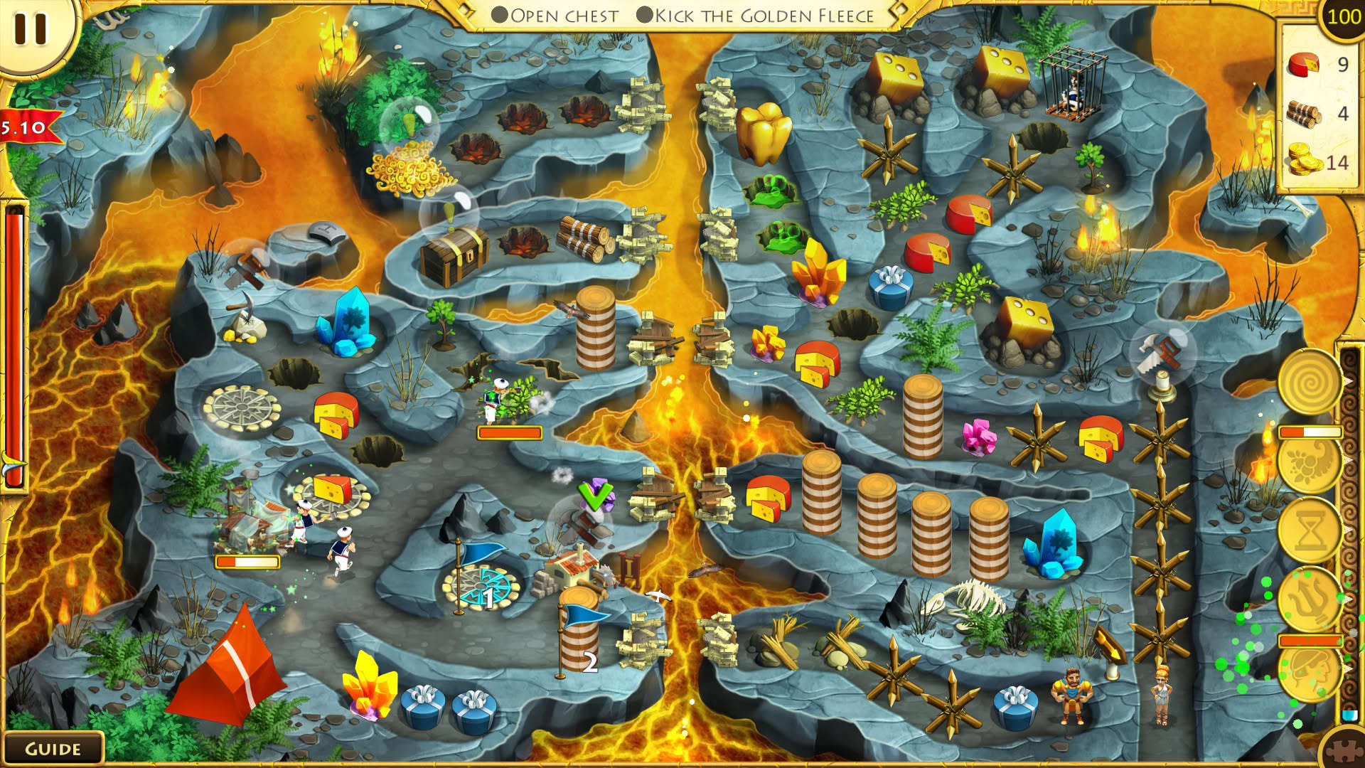 Screenshot for 12 Labours of Hercules VII: Fleecing the Fleece