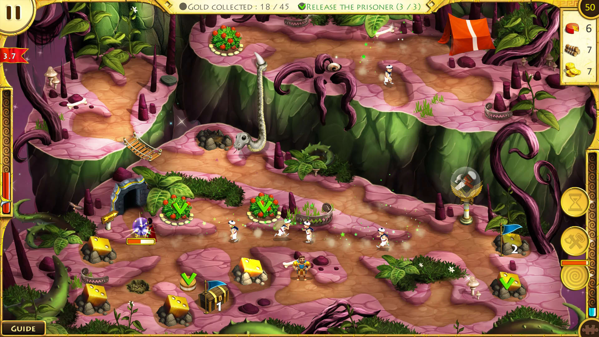 Screenshot for 12 Labours of Hercules VII: Fleecing the Fleece