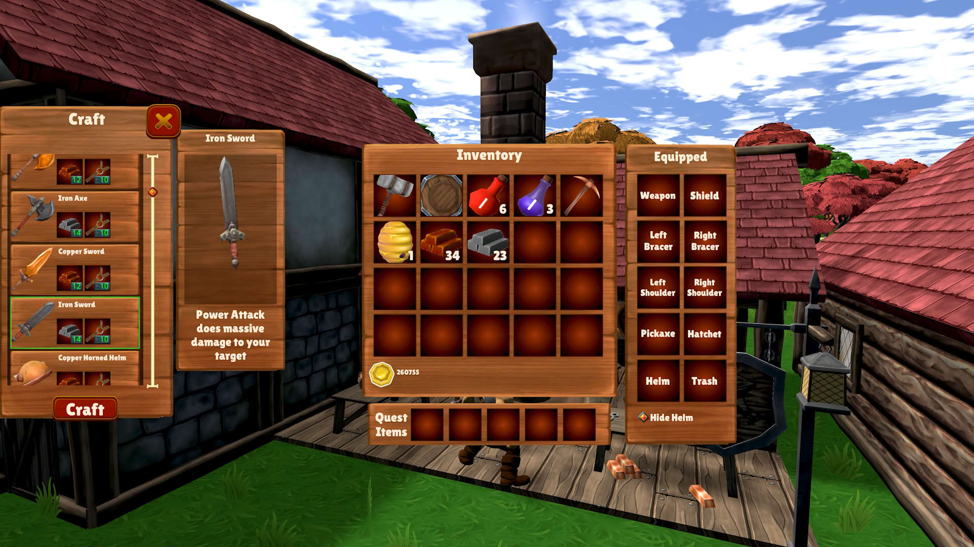 Screenshot for HammerHelm